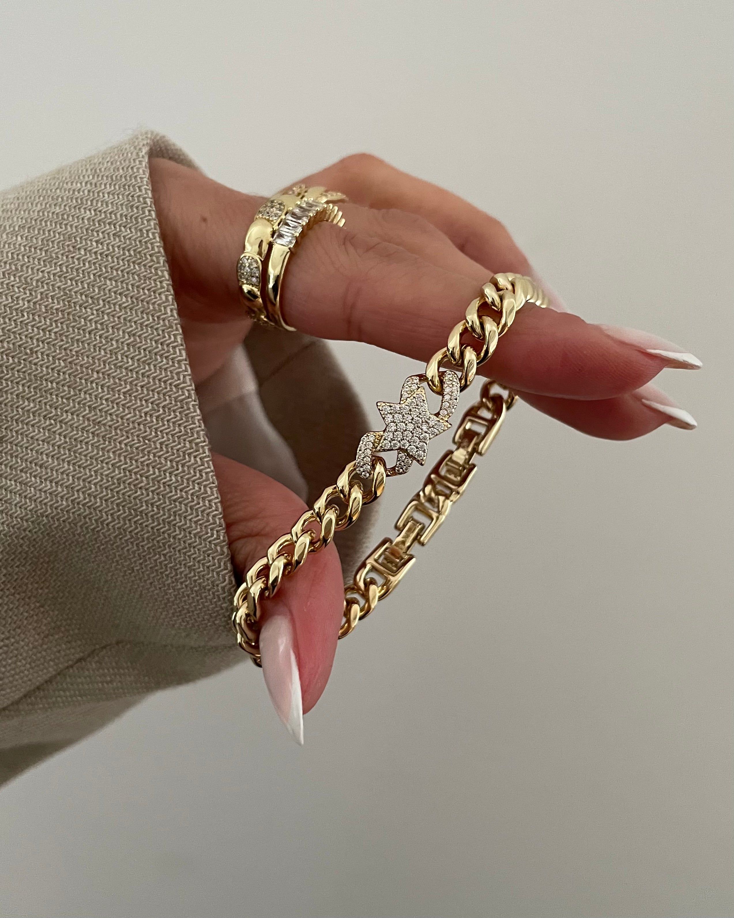 Armband VIP Bold Star -14K vergoldet