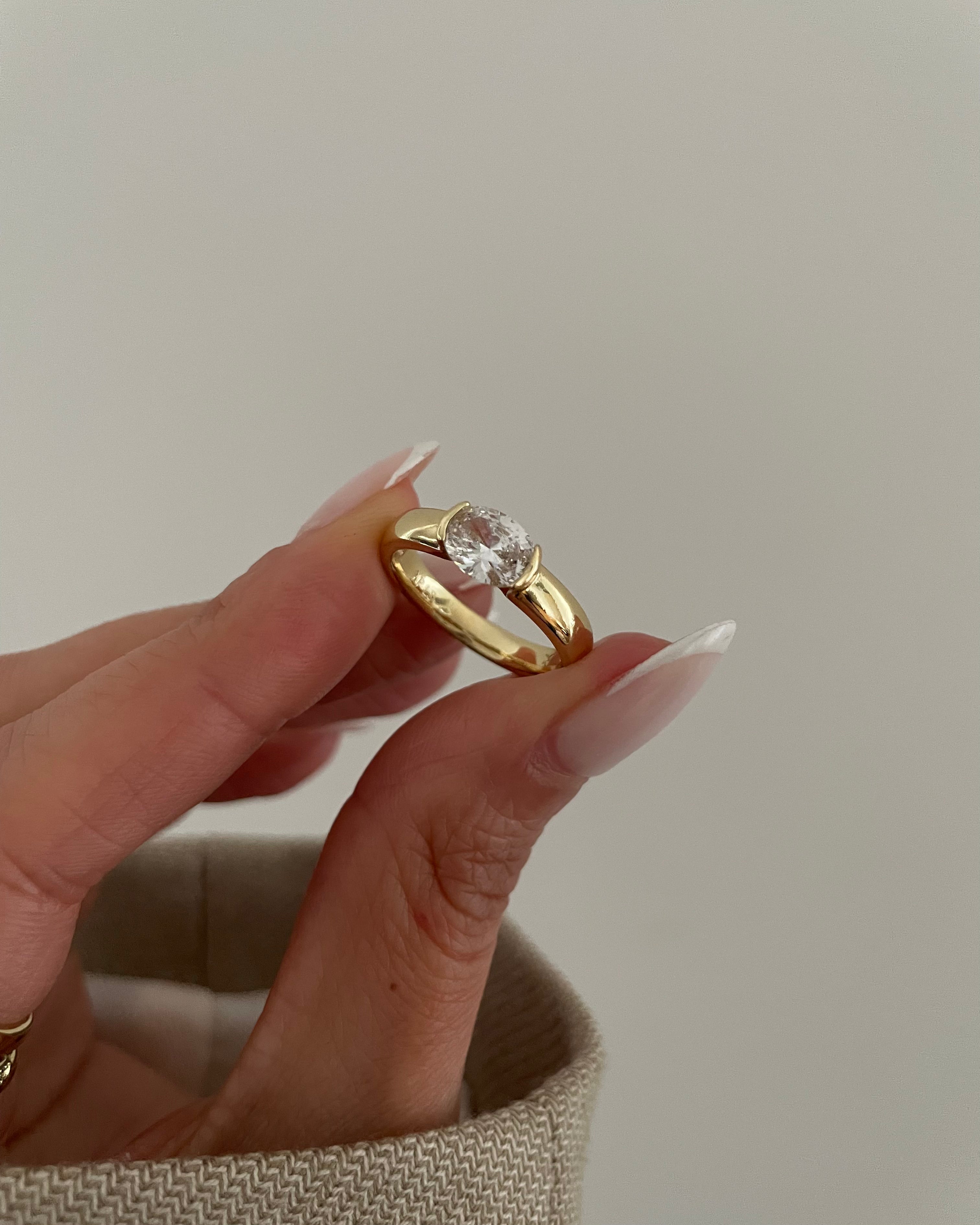 Ring VIP Drop -14K vergoldet