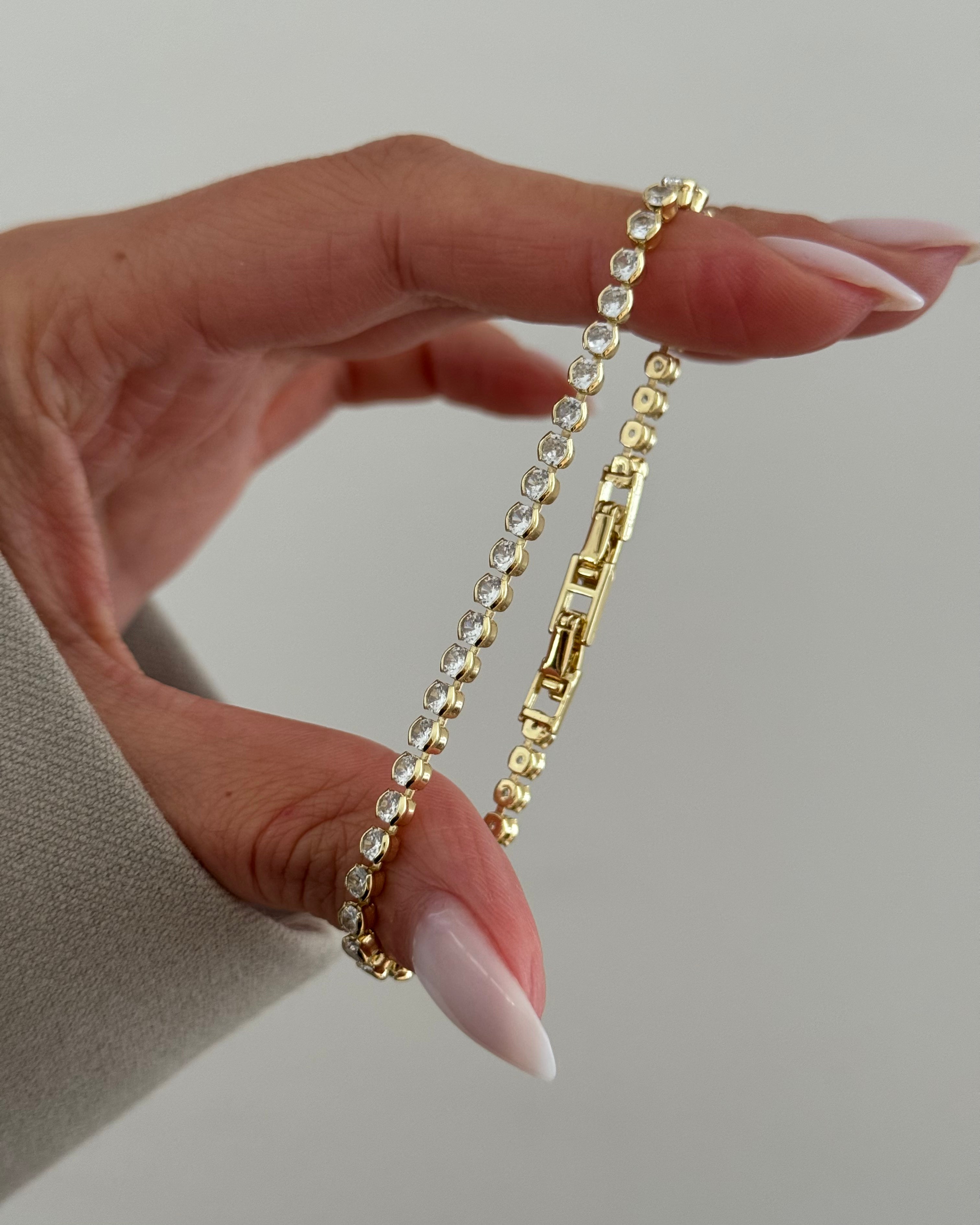 Armband VIP Fine Dots Shine -14K vergoldet