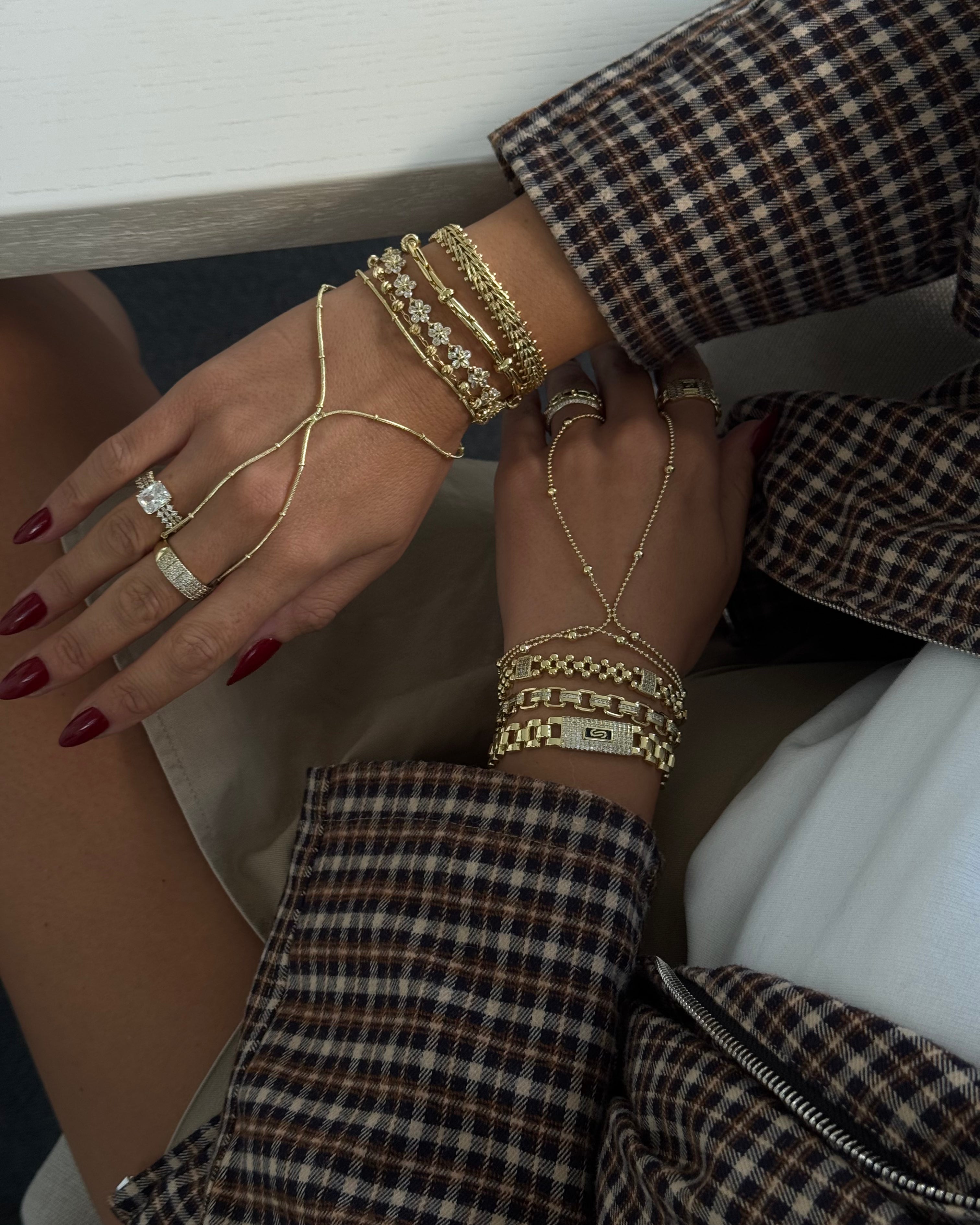Armband VIP Arya -14K vergoldet