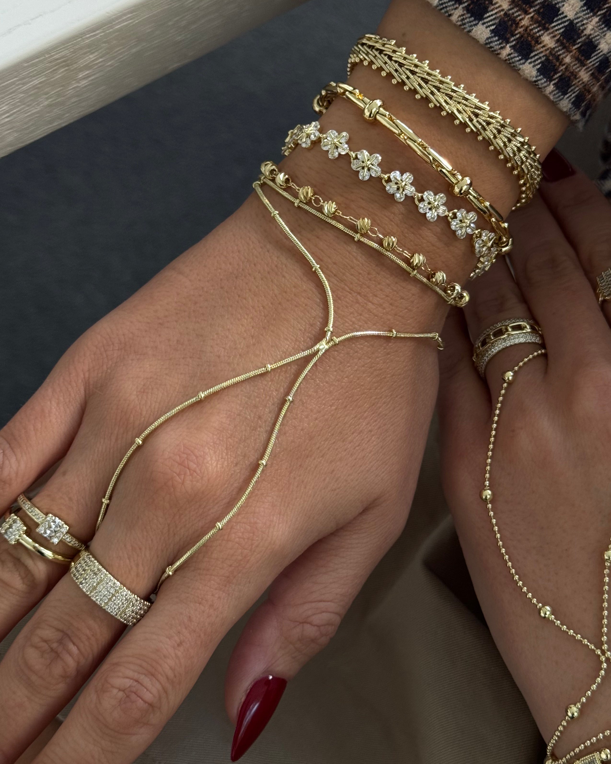 Armband VIP Elay -14K vergoldet
