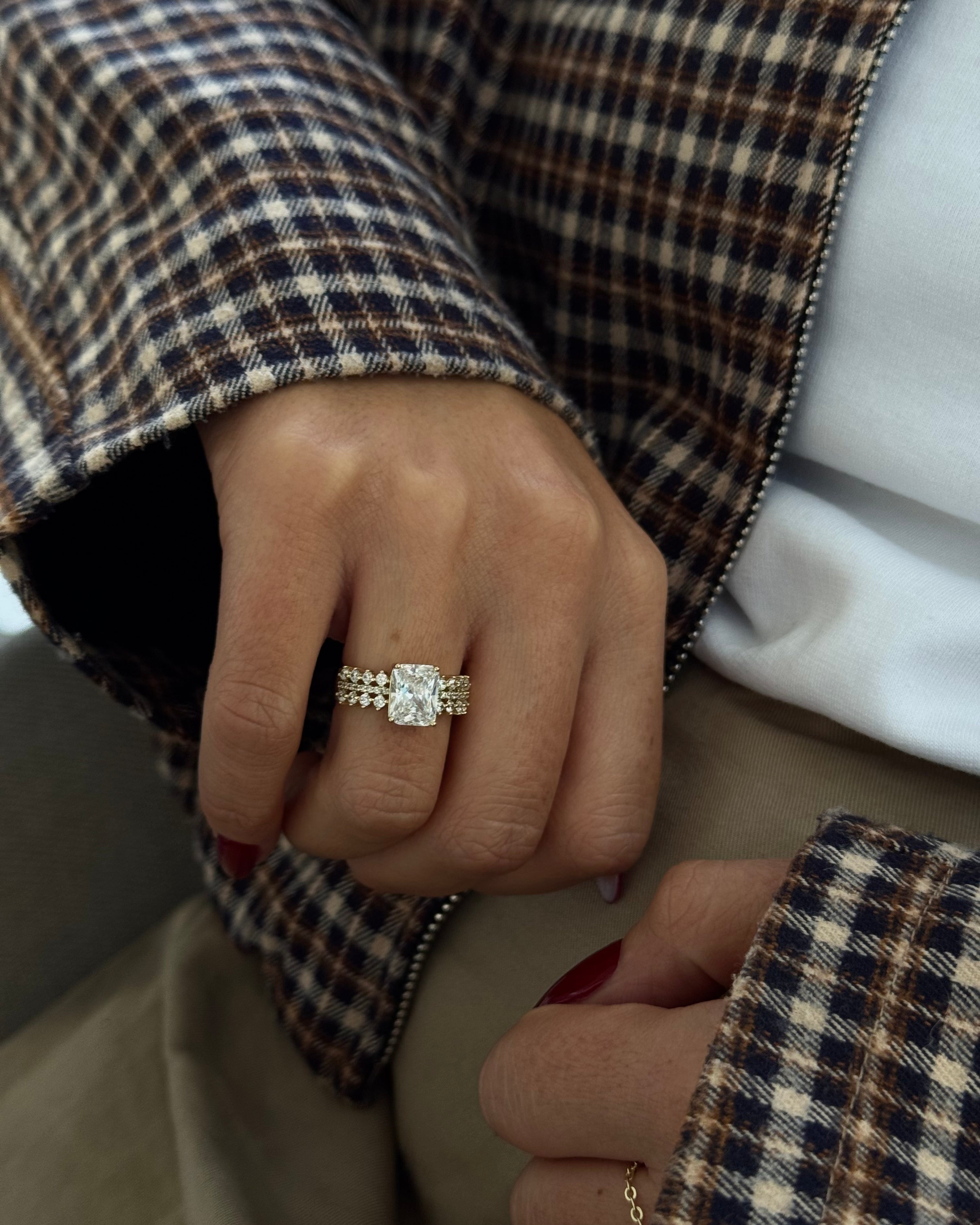 Ring VIP Tektas -14K vergoldet
