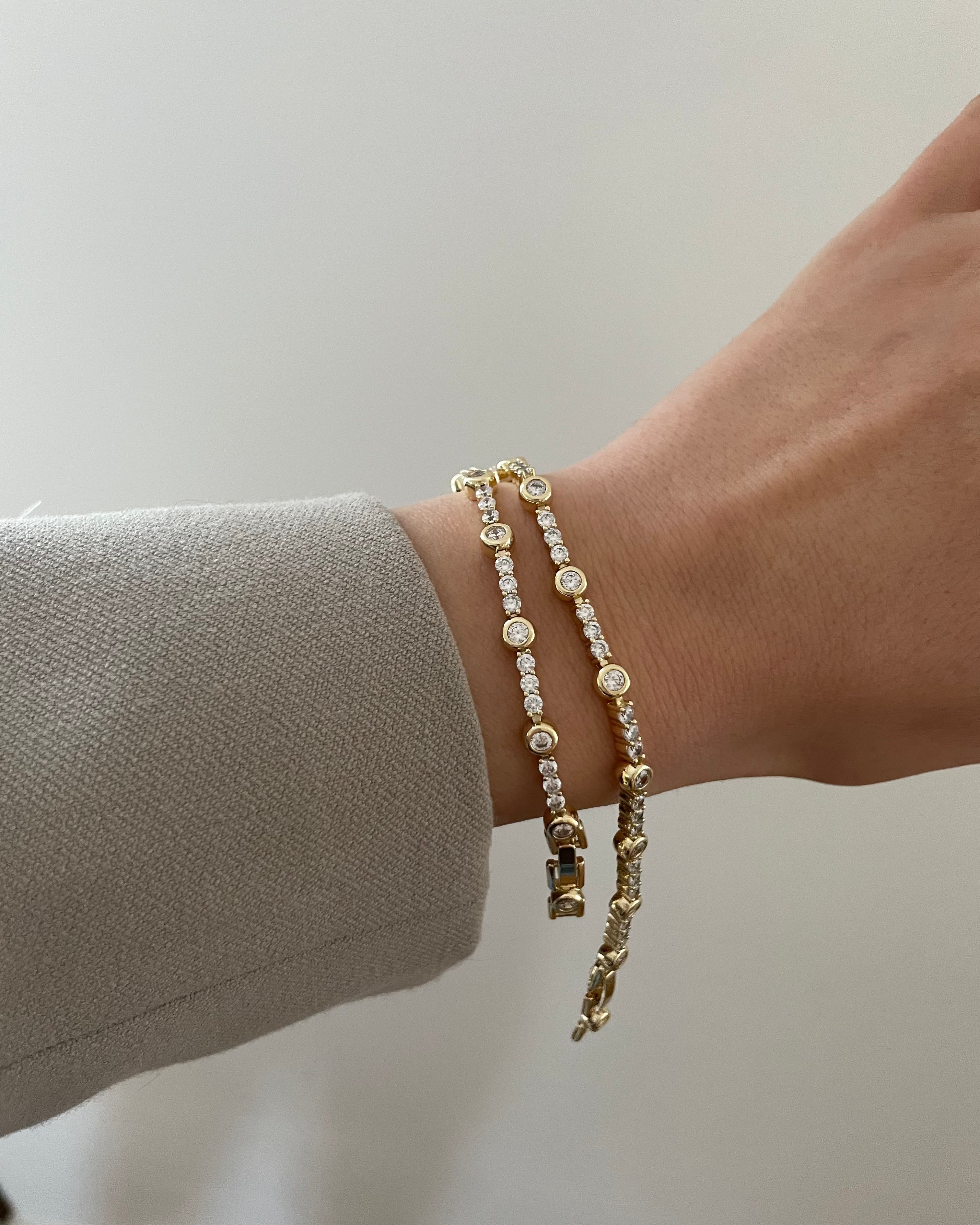 Armband VIP Stone Shine - 14K vergoldet