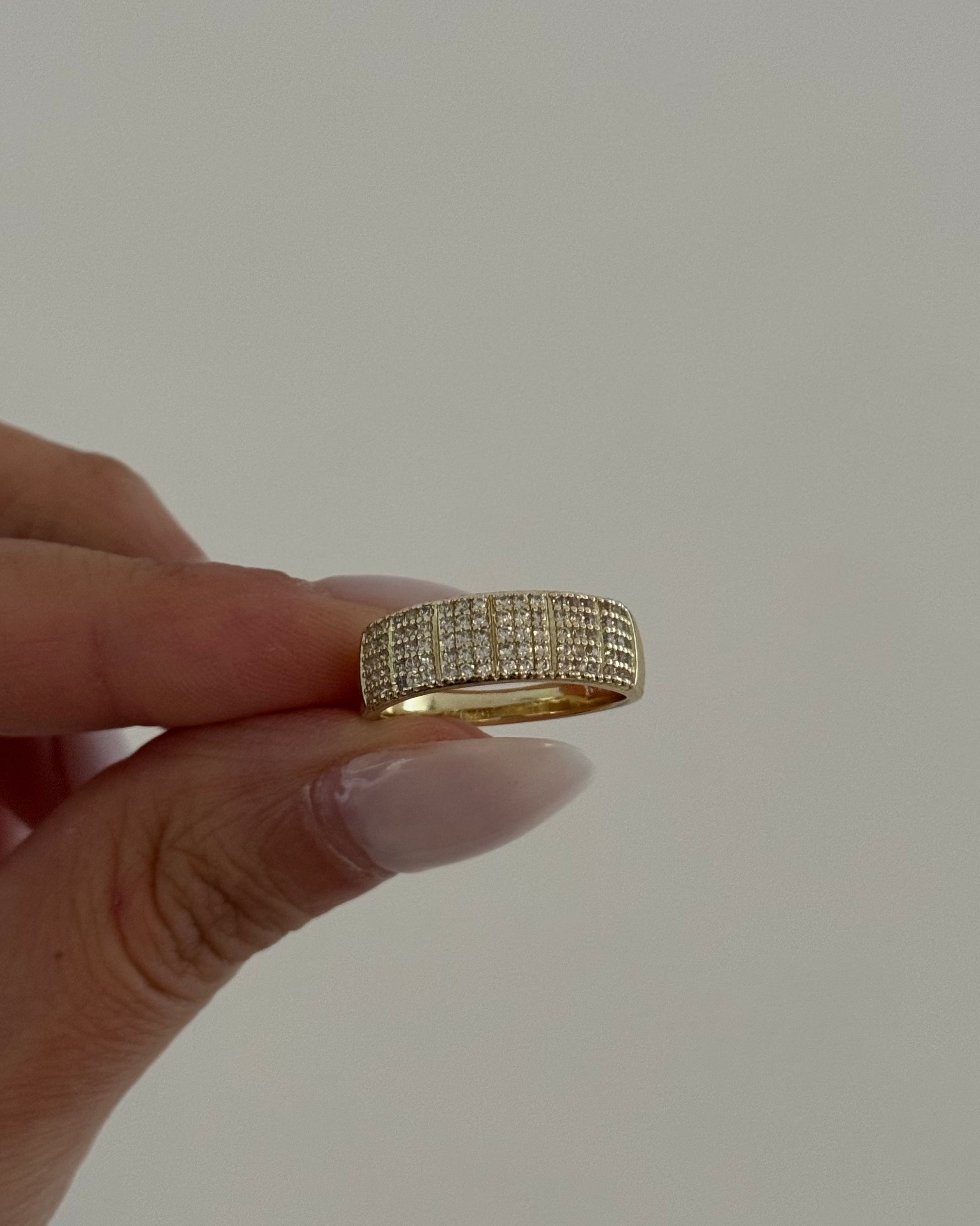 Ring VIP Lupa -14K vergoldet