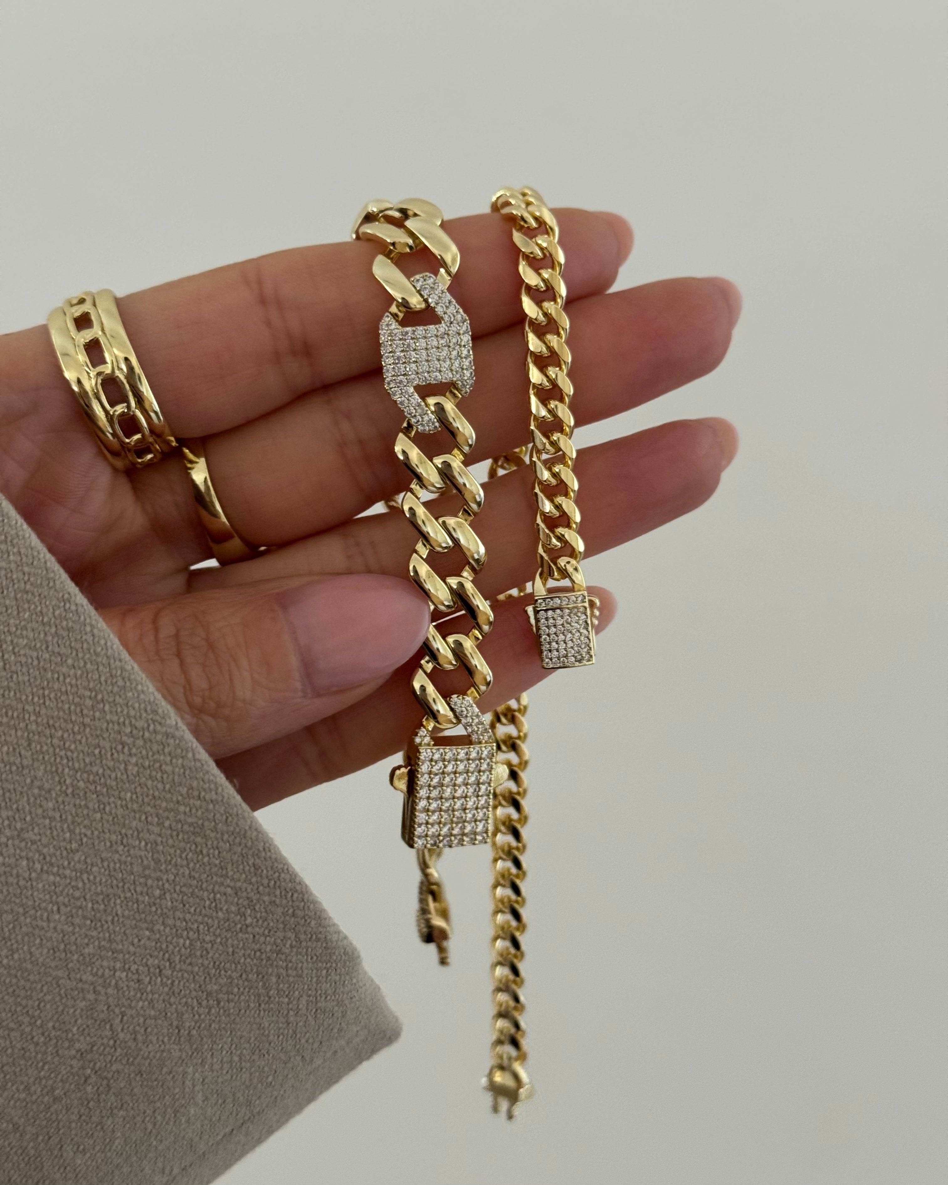 Armband VIP Mini Gurmet -14K vergoldet