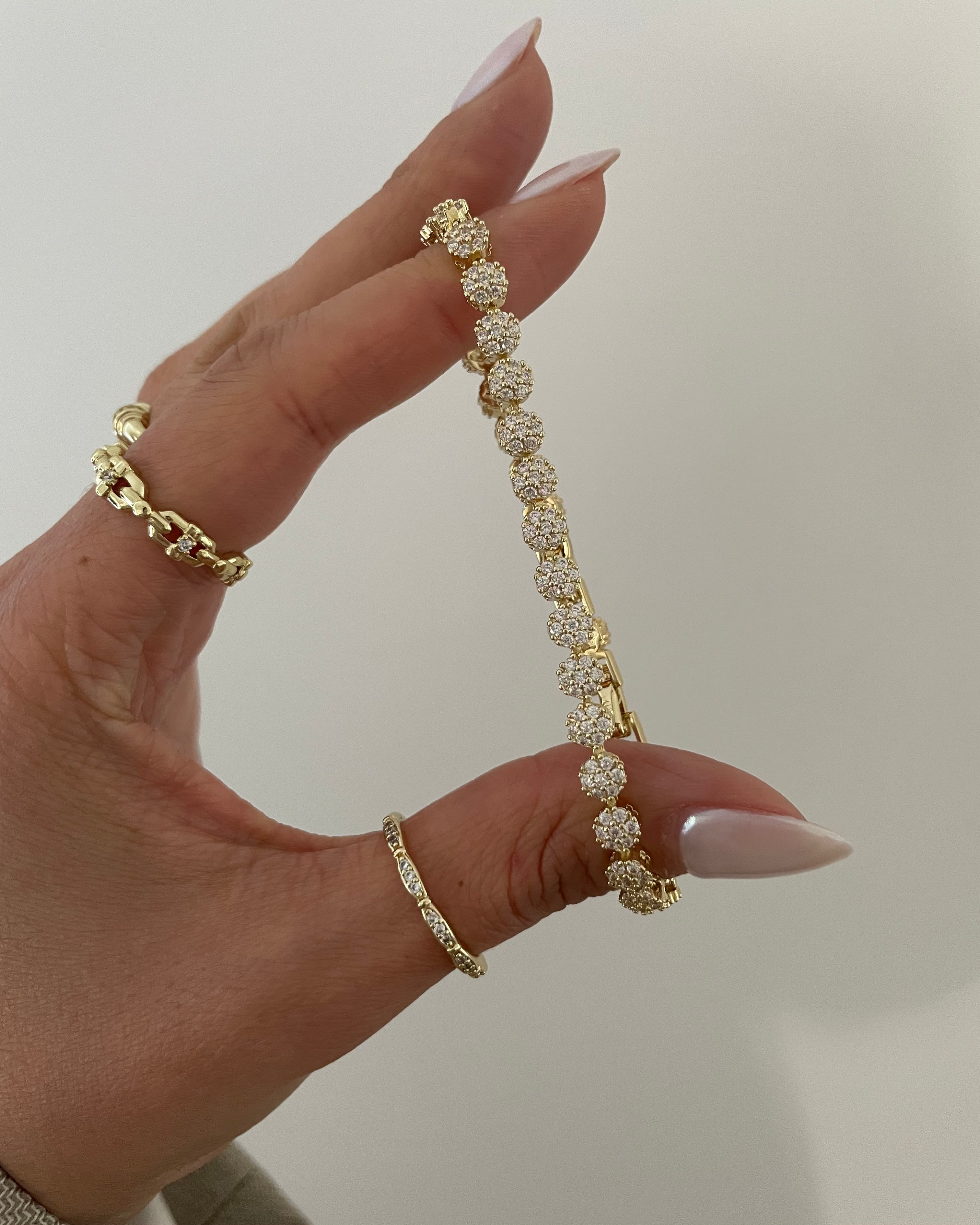 Armband VIP Blossom -14K vergoldet