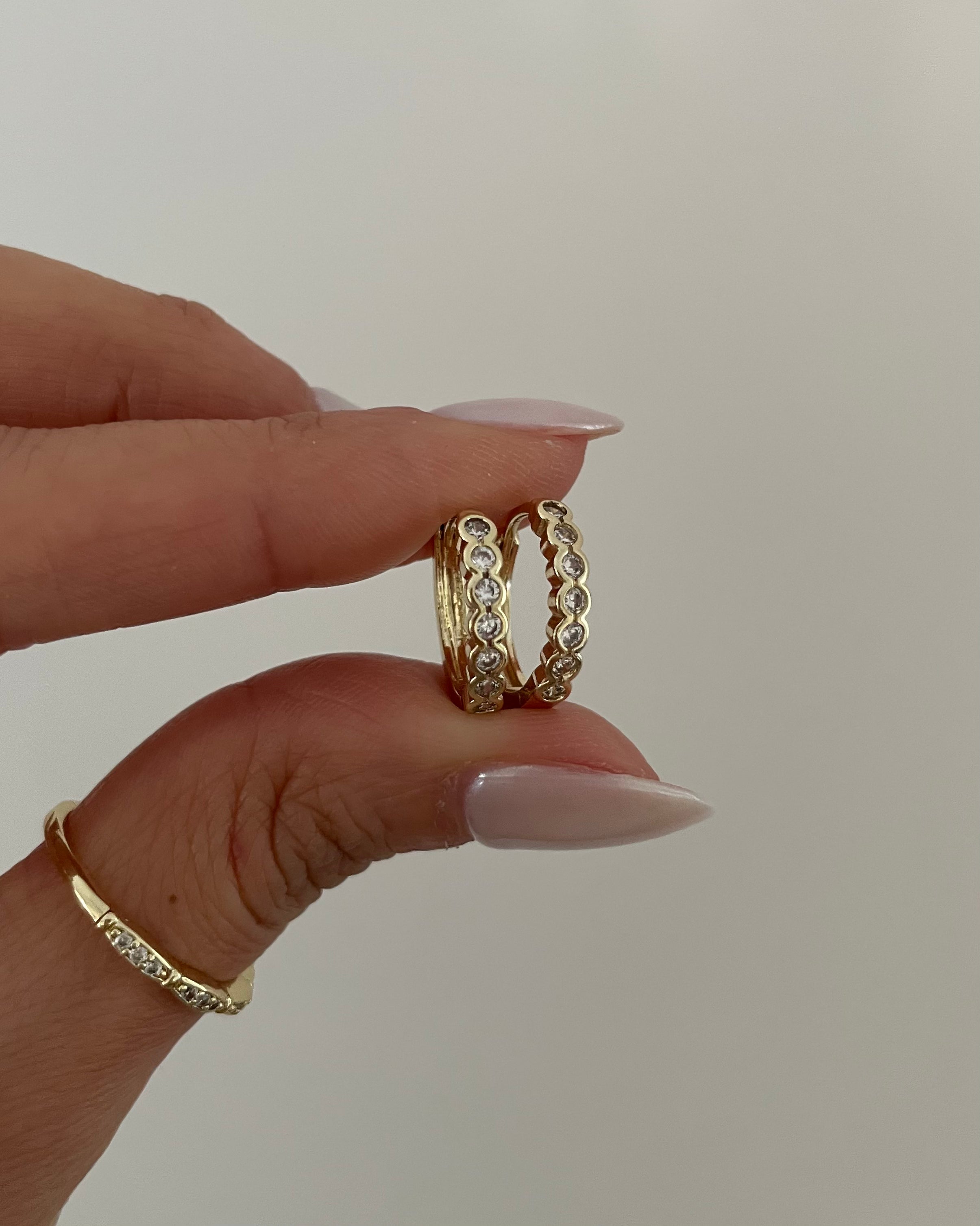 Creolen VIP Aline -14K vergoldet