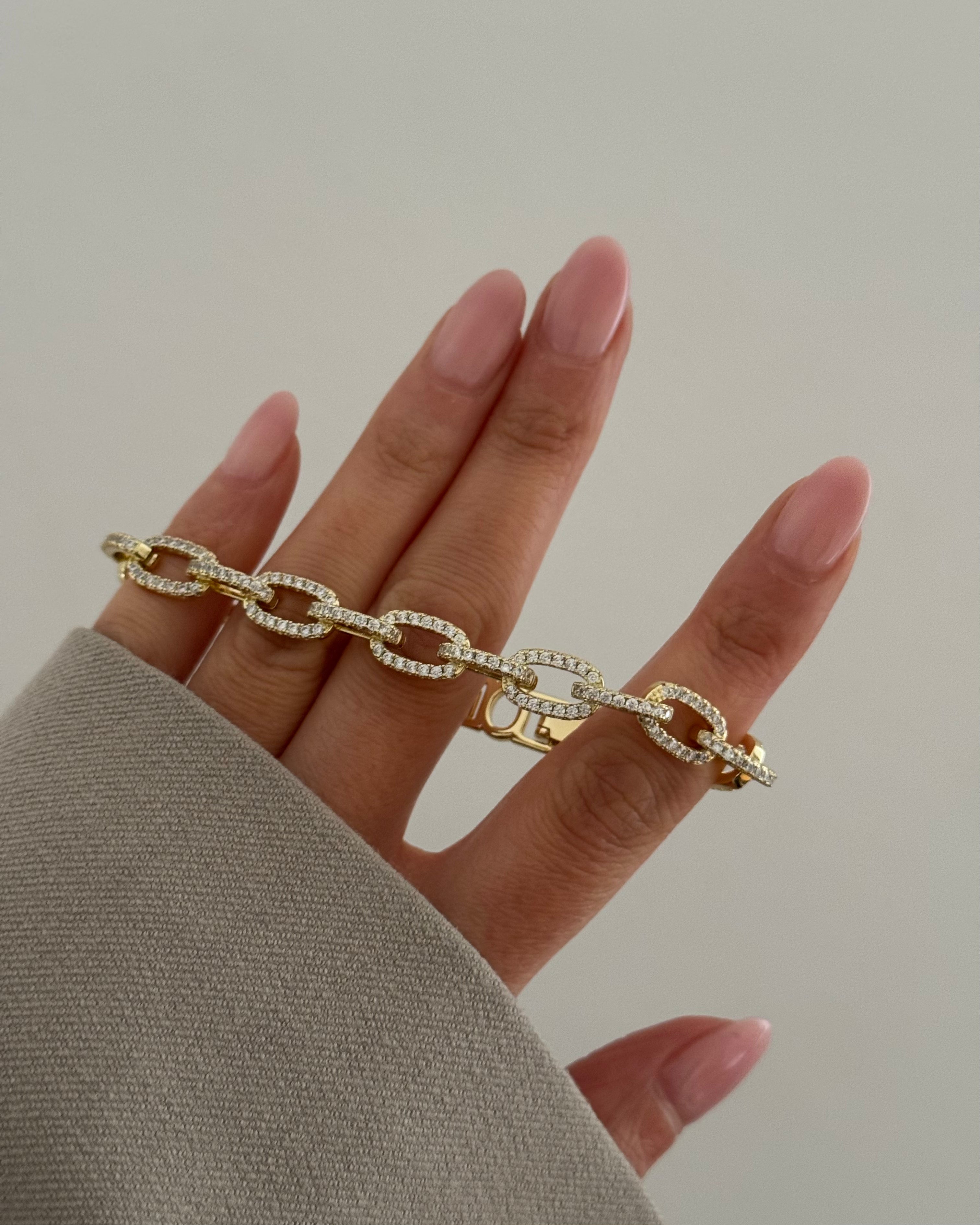Armband VIP Queen -14K vergoldet