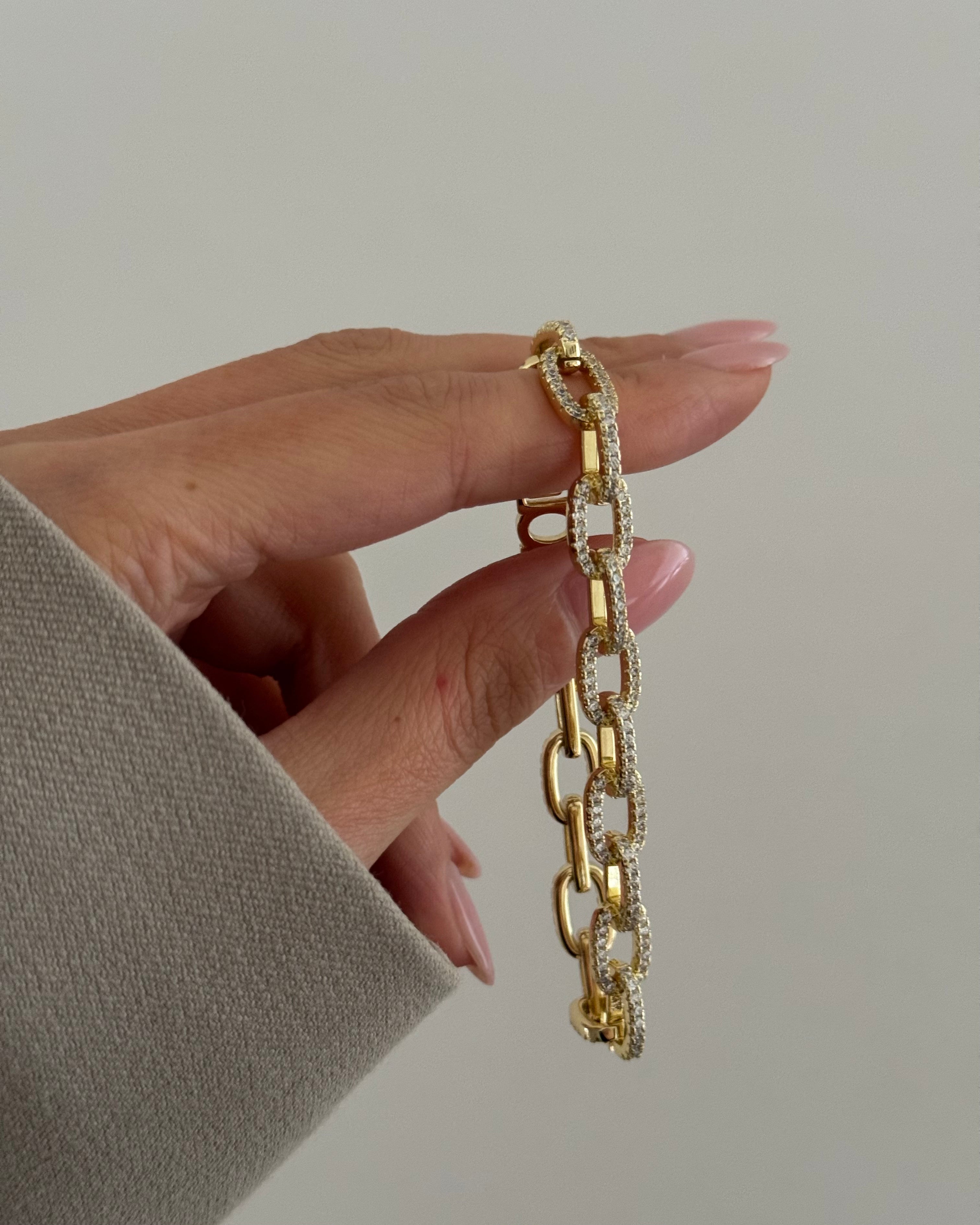 Armband VIP Queen -14K vergoldet