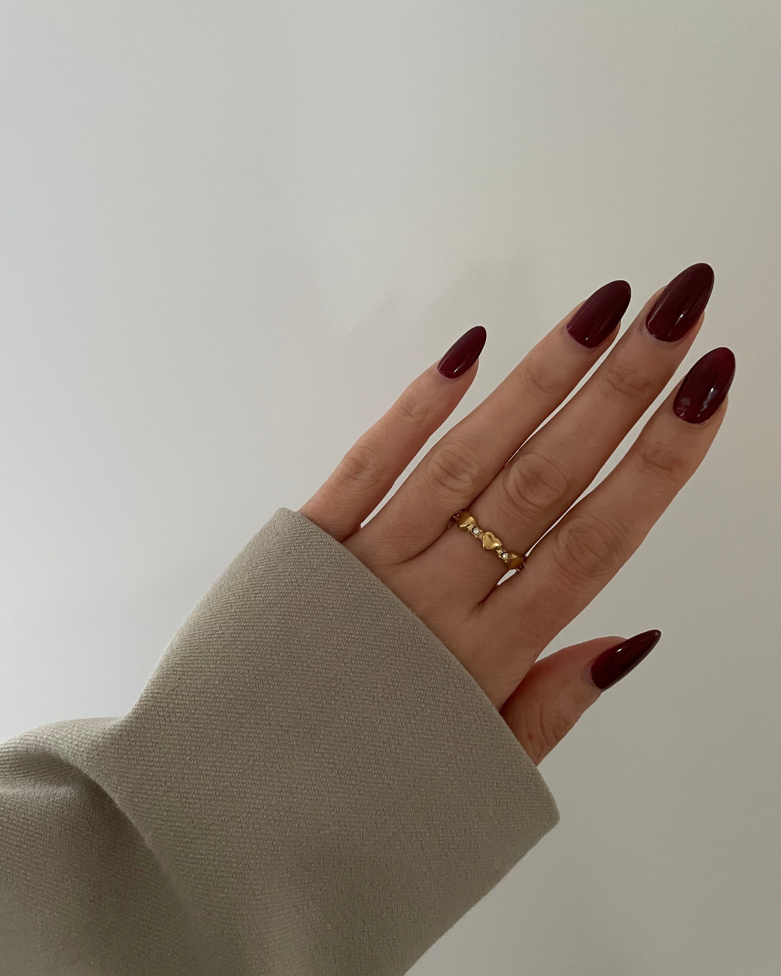 Ring Heart Shiny - 18K vergoldet