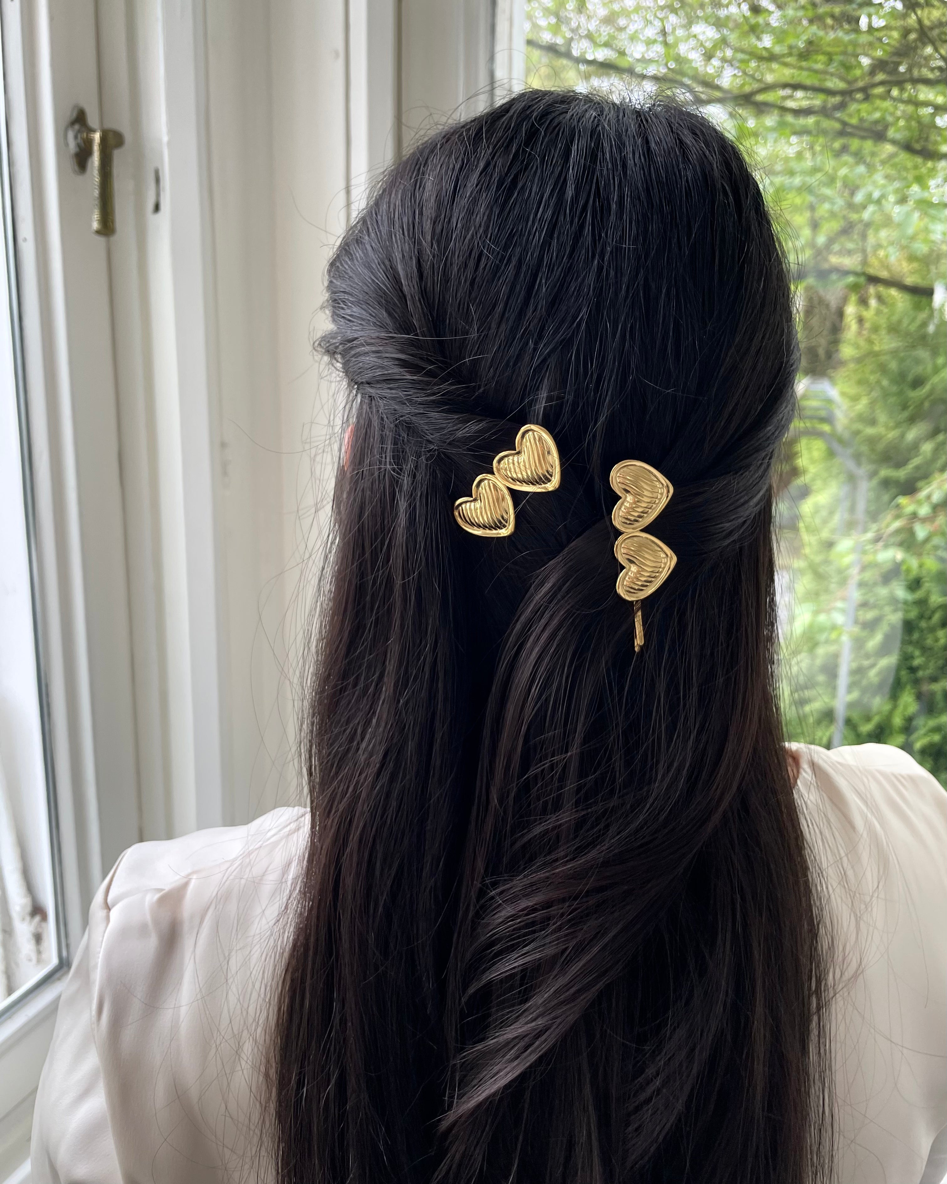 Hair Clip Heart