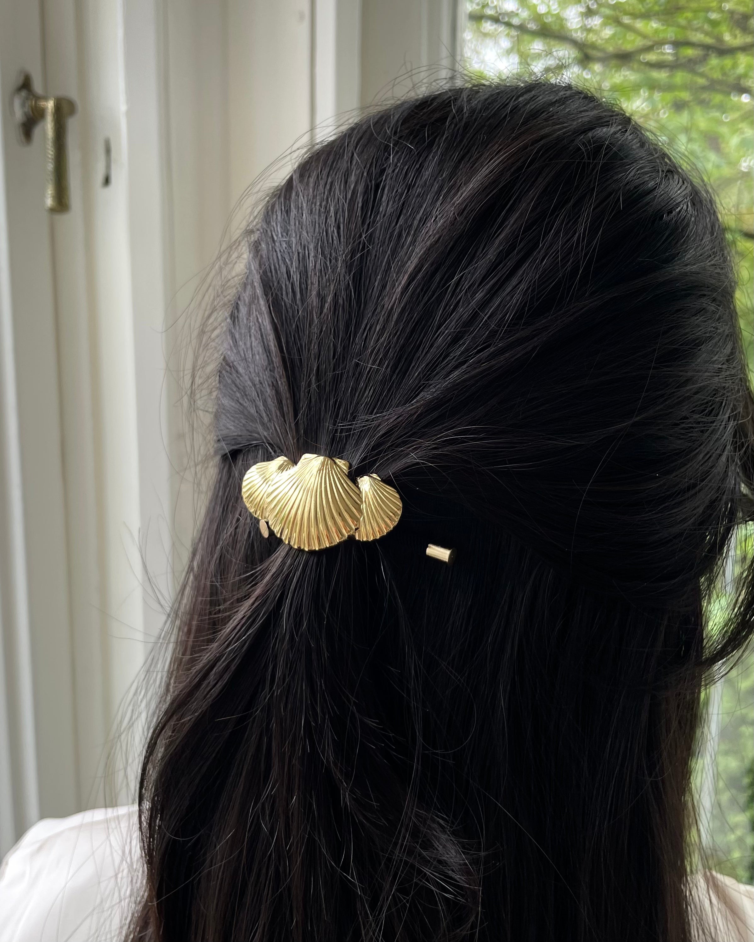 Gold Shell Hair Band