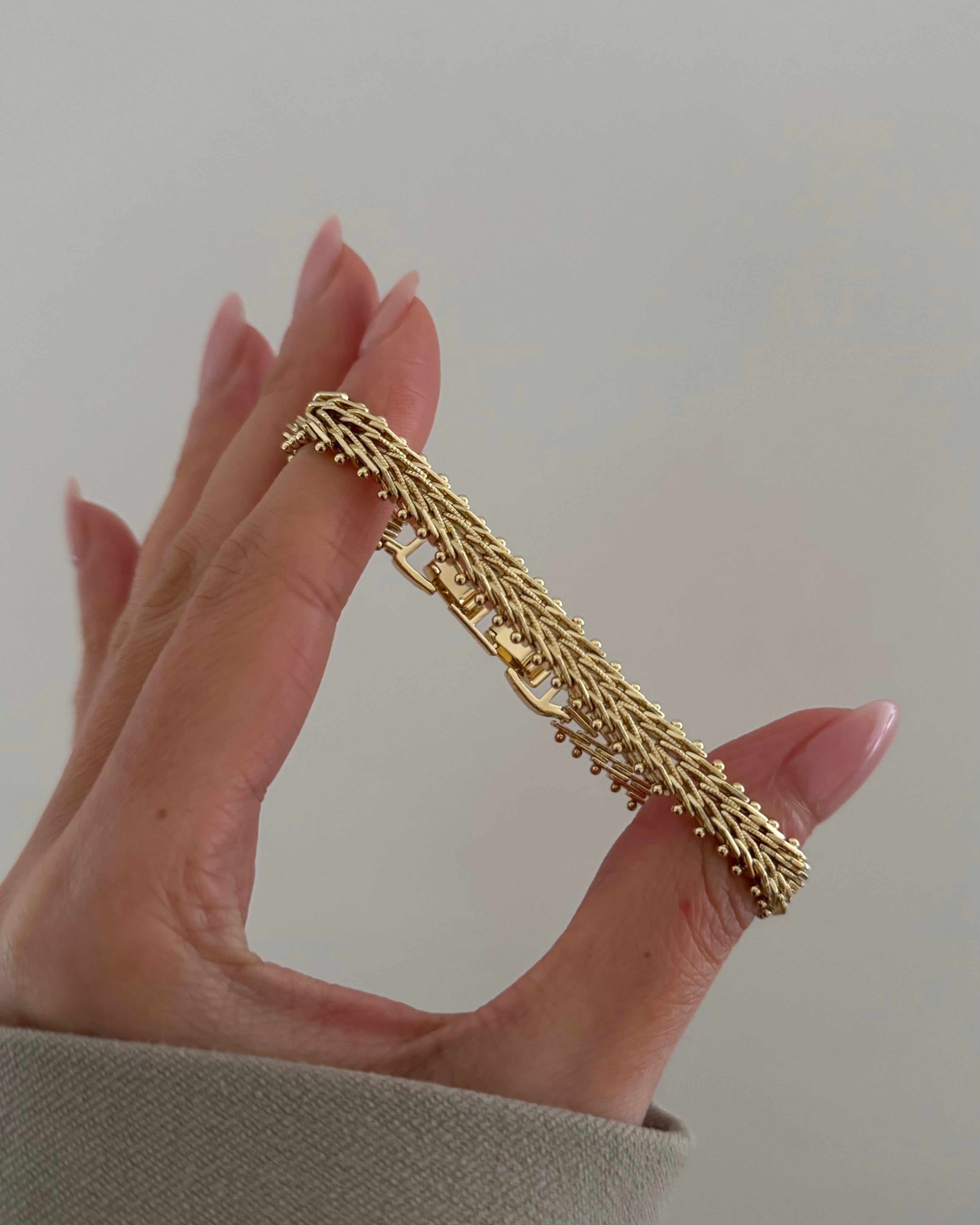 Armband VIP Hasir Dots -14k vergoldet