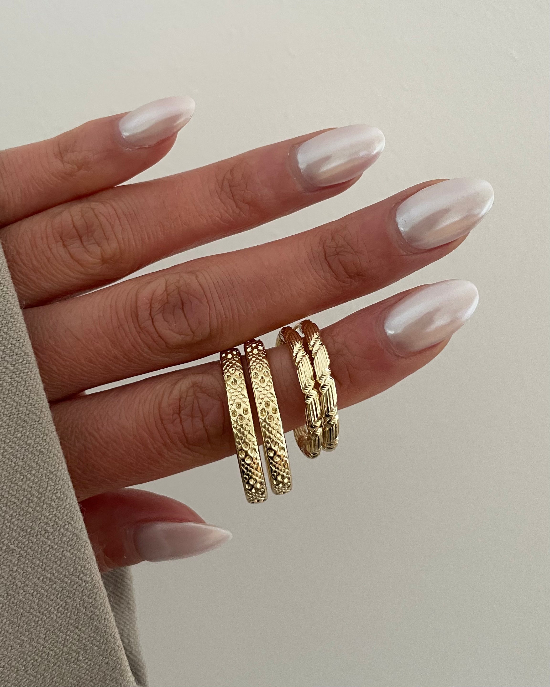 Creolen VIP Yuna -14K vergoldet