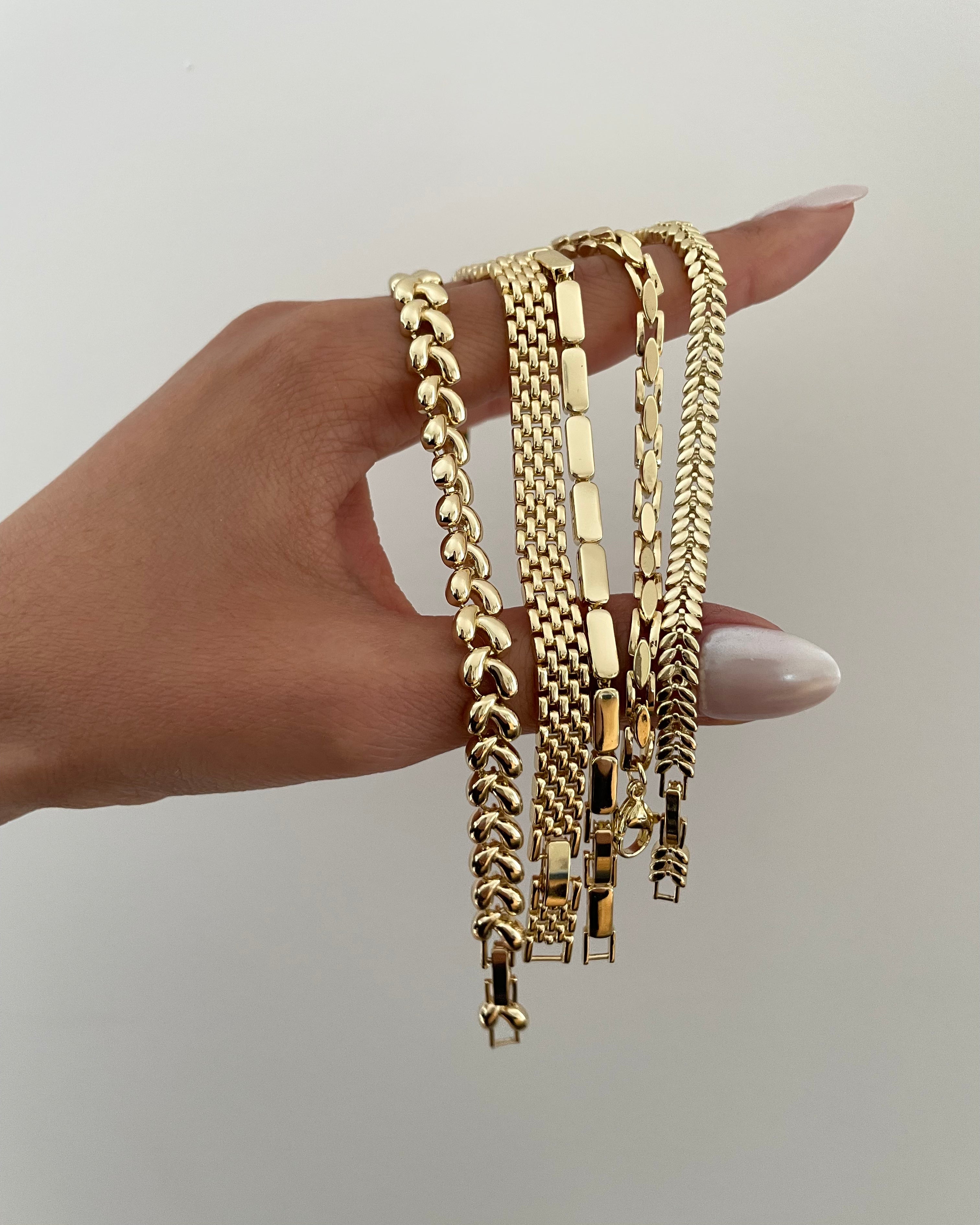 Armband VIP Classic Line -14K vergoldet