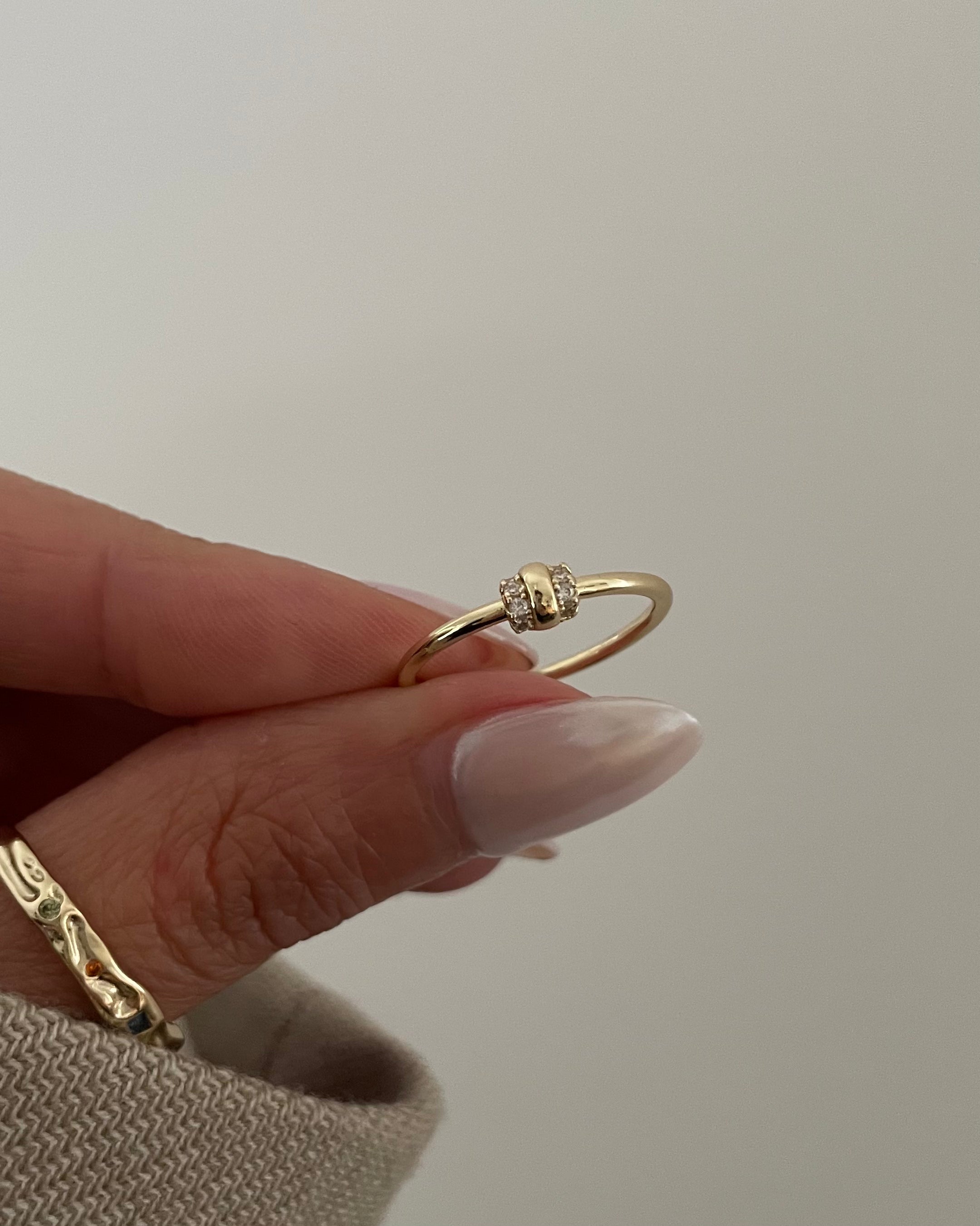 Ring VIP Fine Nael -14K vergoldet
