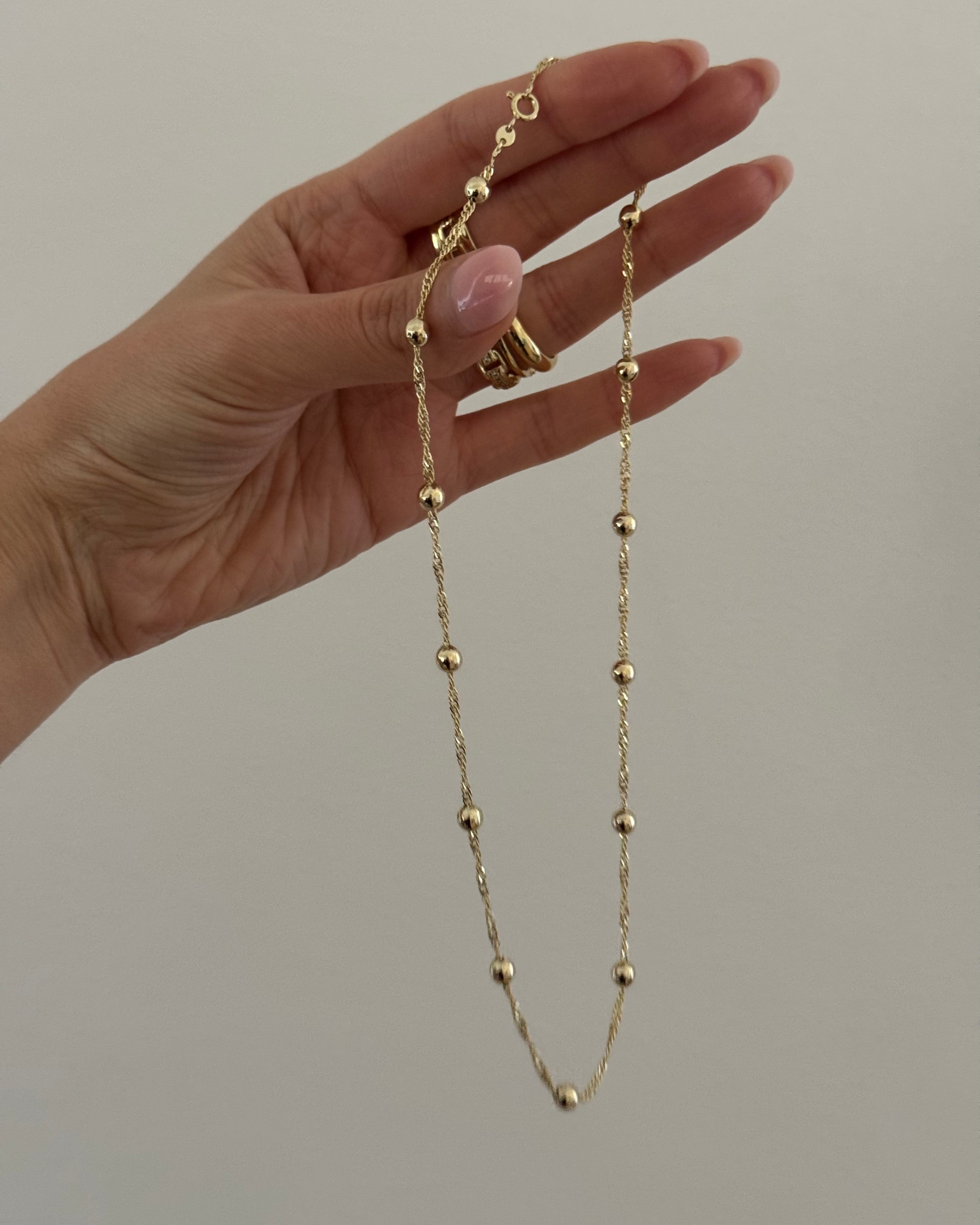 Kette VIP Eliz -14K vergoldet