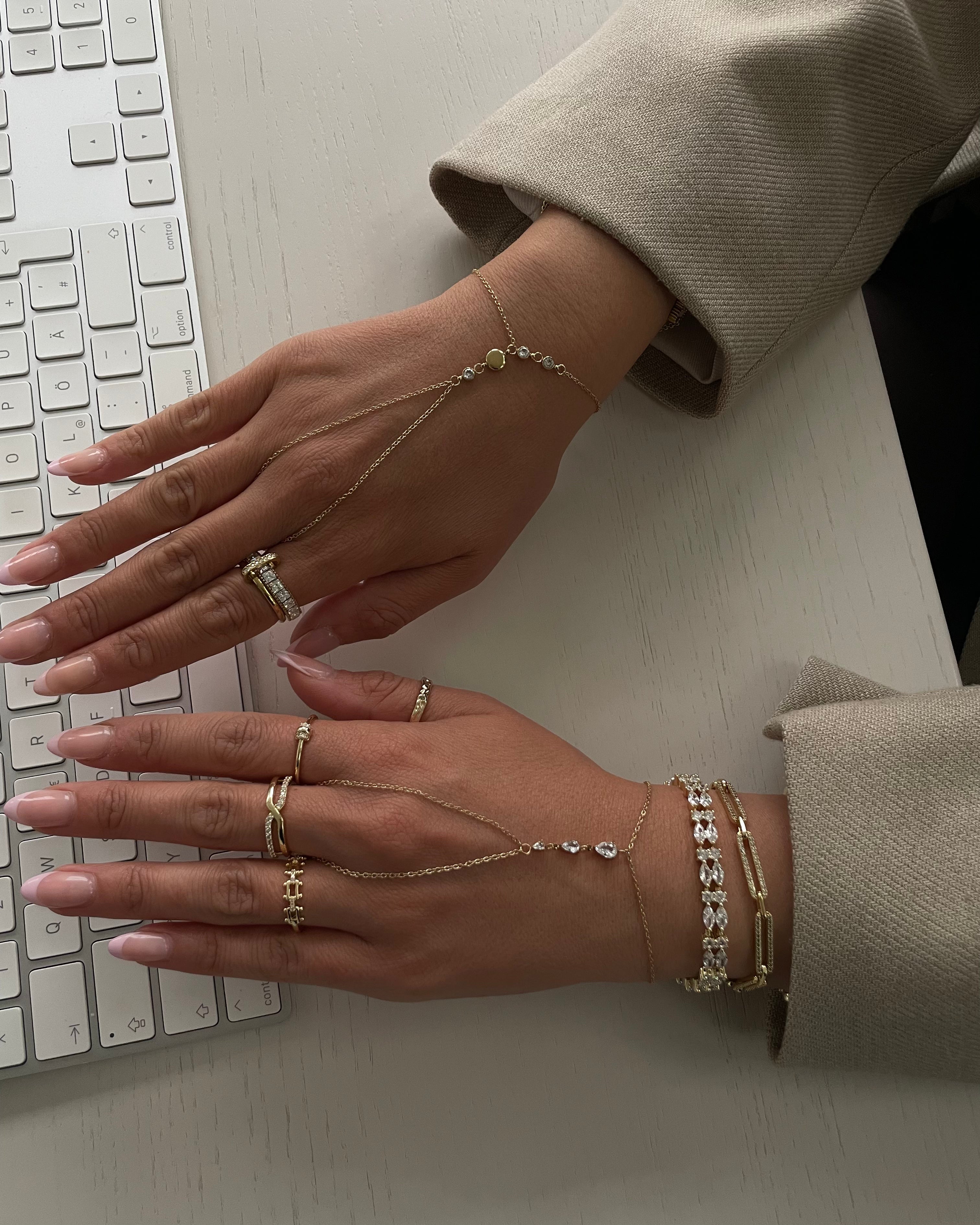 Ring VIP Inaya -14K vergoldet