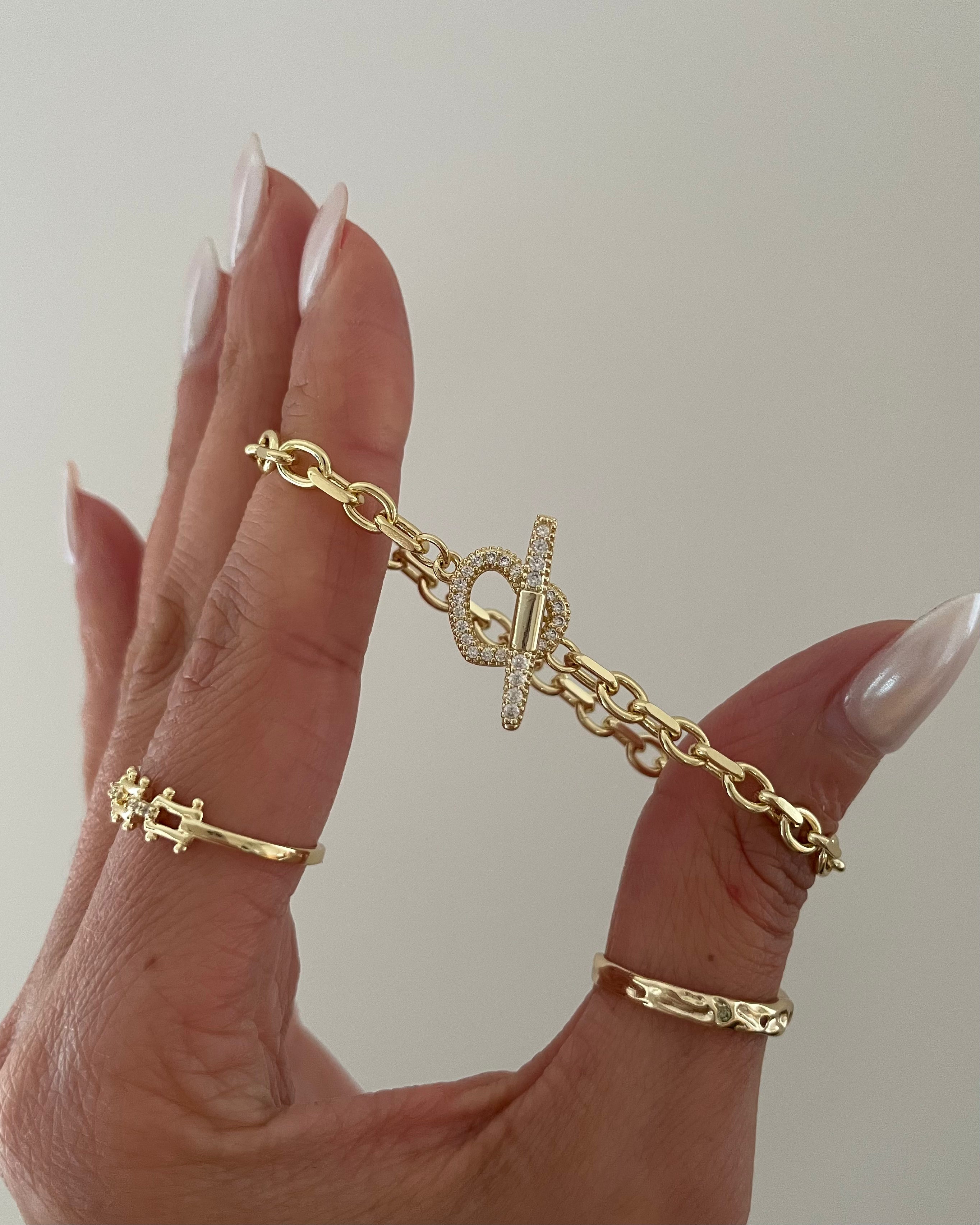 Armband VIP Love -14K vergoldet