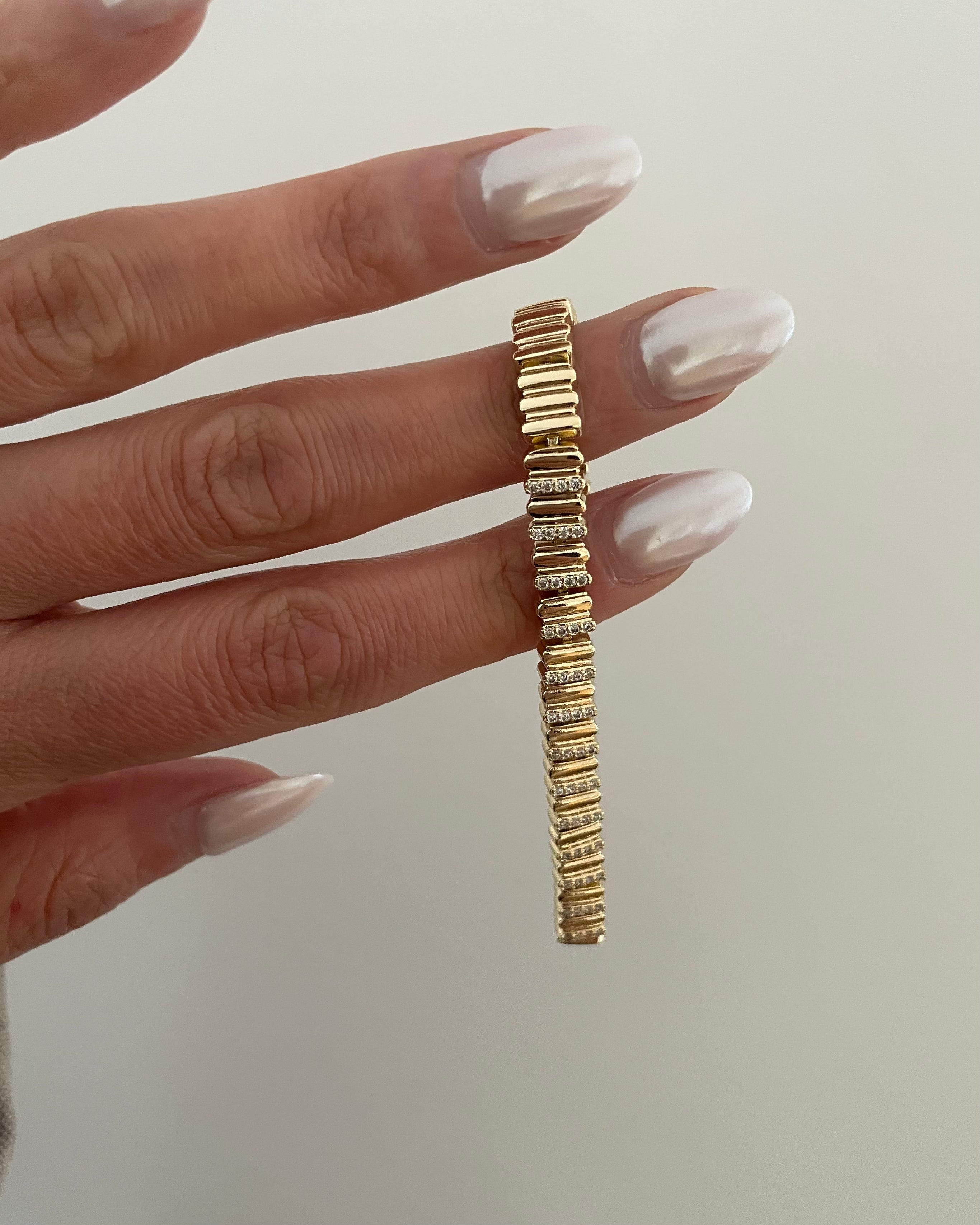 Armband VIP Astre -14K vergoldet