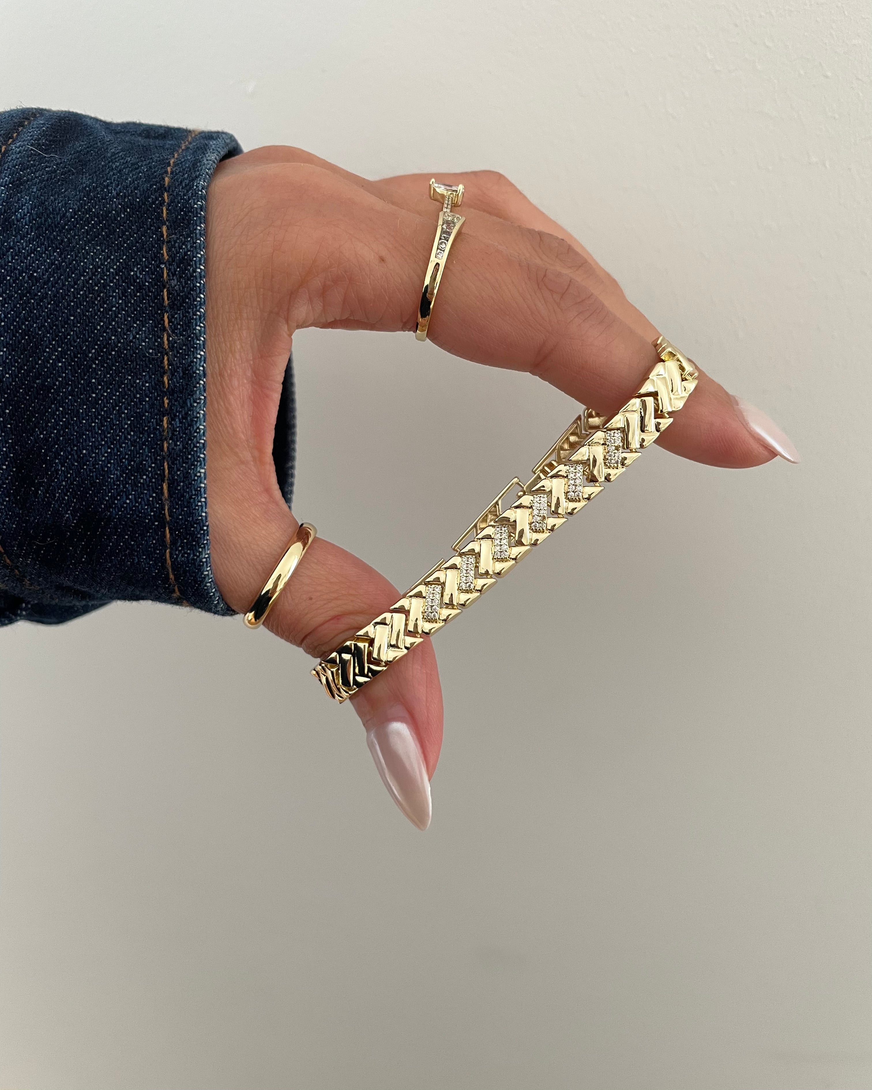 Armband VIP Ziggy -14K vergoldet