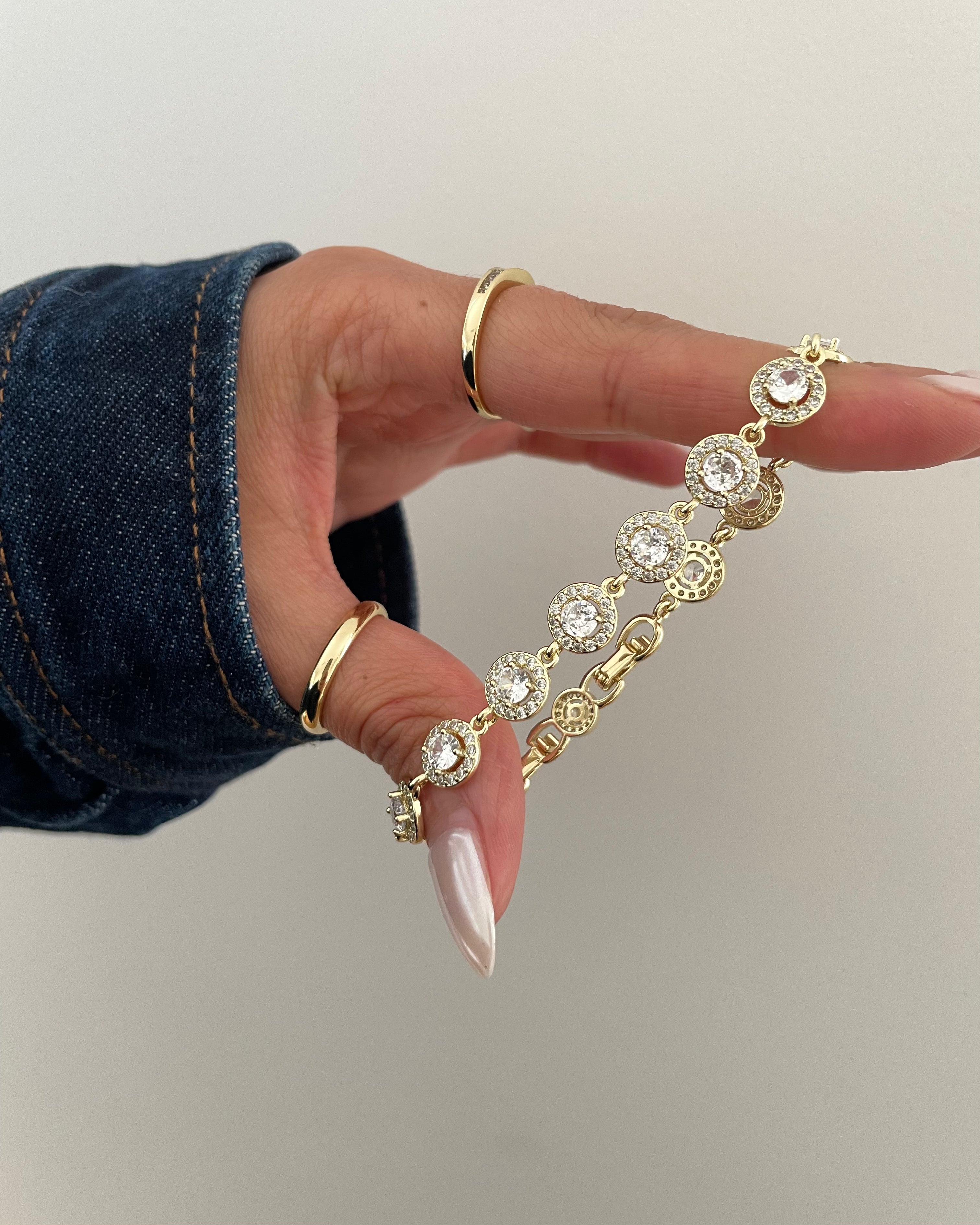 Armband VIP Halo -14K vergoldet