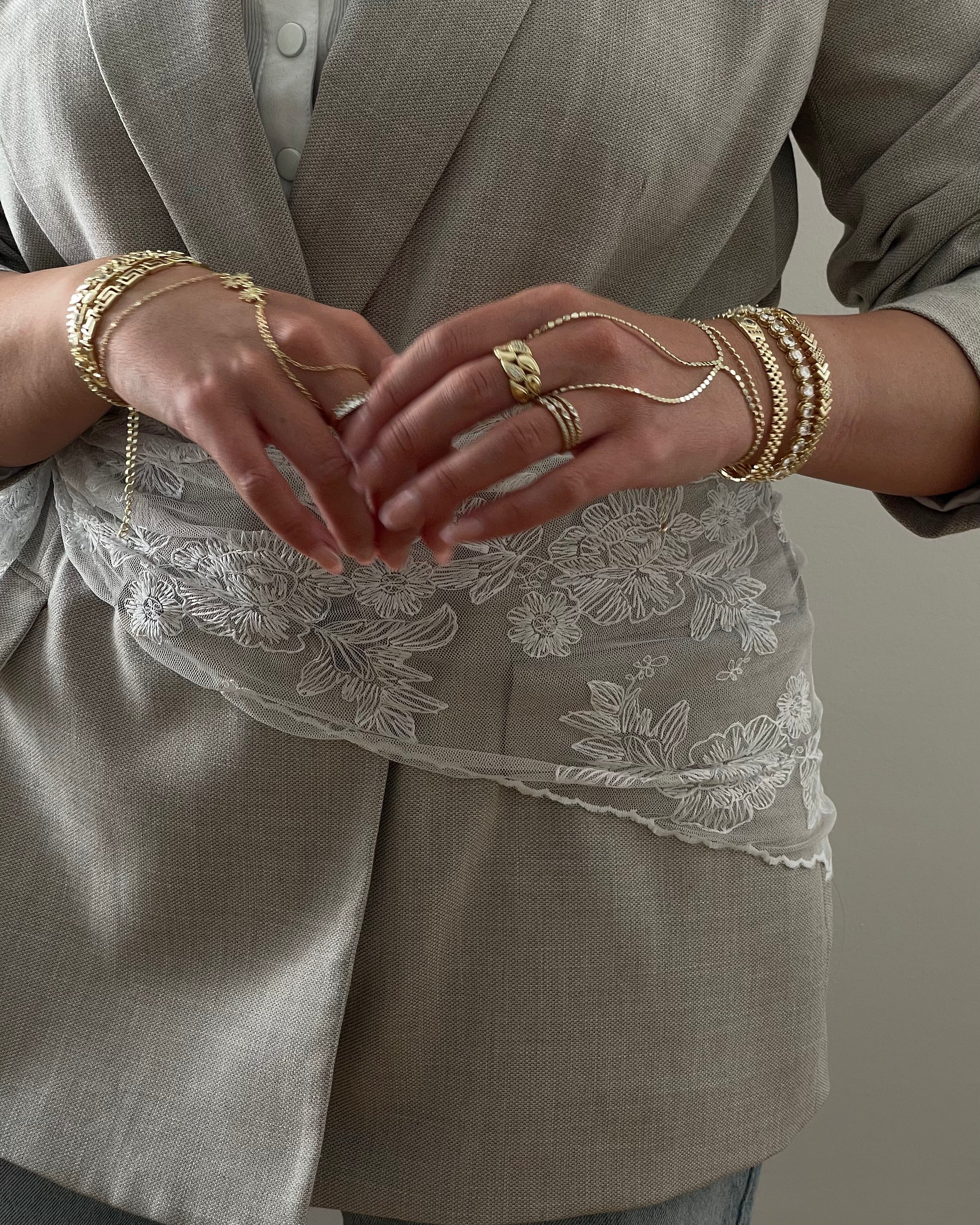 NK Lace Scarf- Fleur