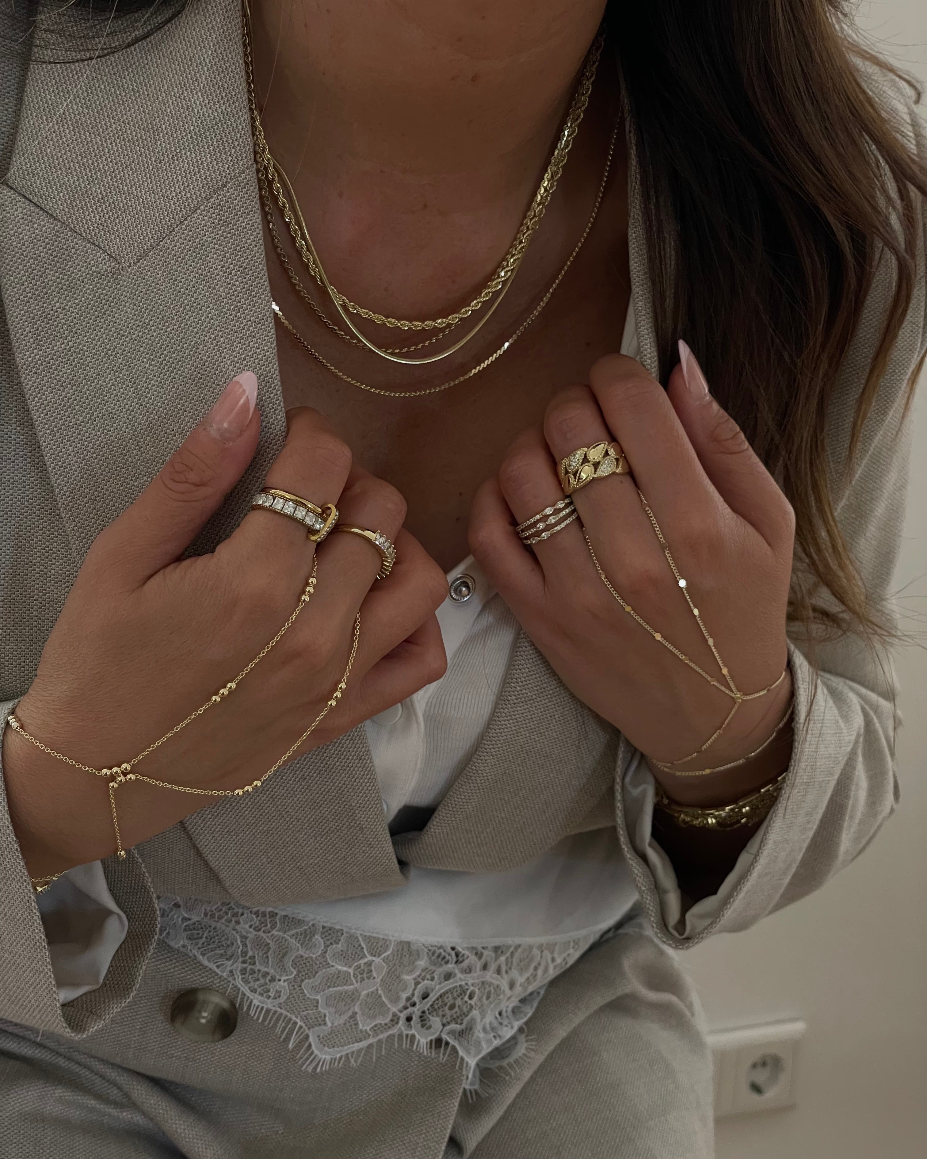 Kette VIP Tiny Gurmet -14K vergoldet