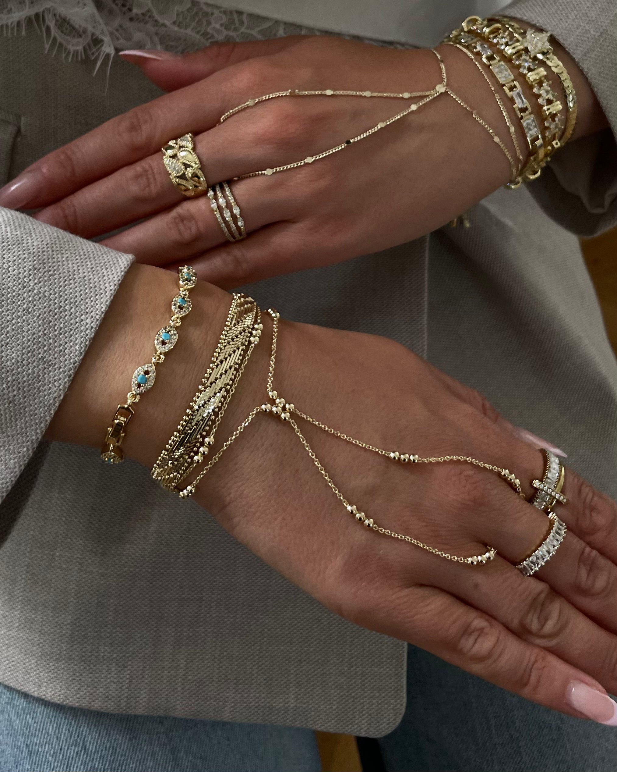 Armband VIP Chic Luxe -14K vergoldet