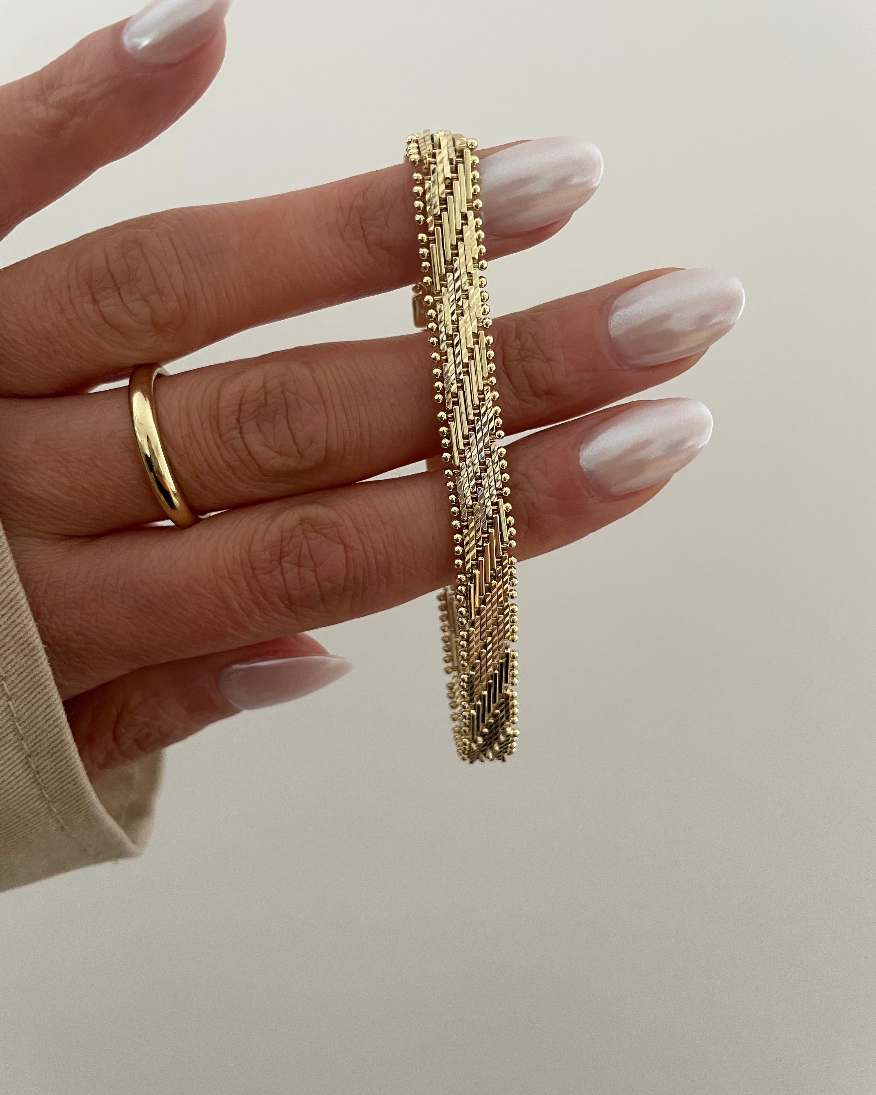 Armband VIP Chic Luxe -14K vergoldet