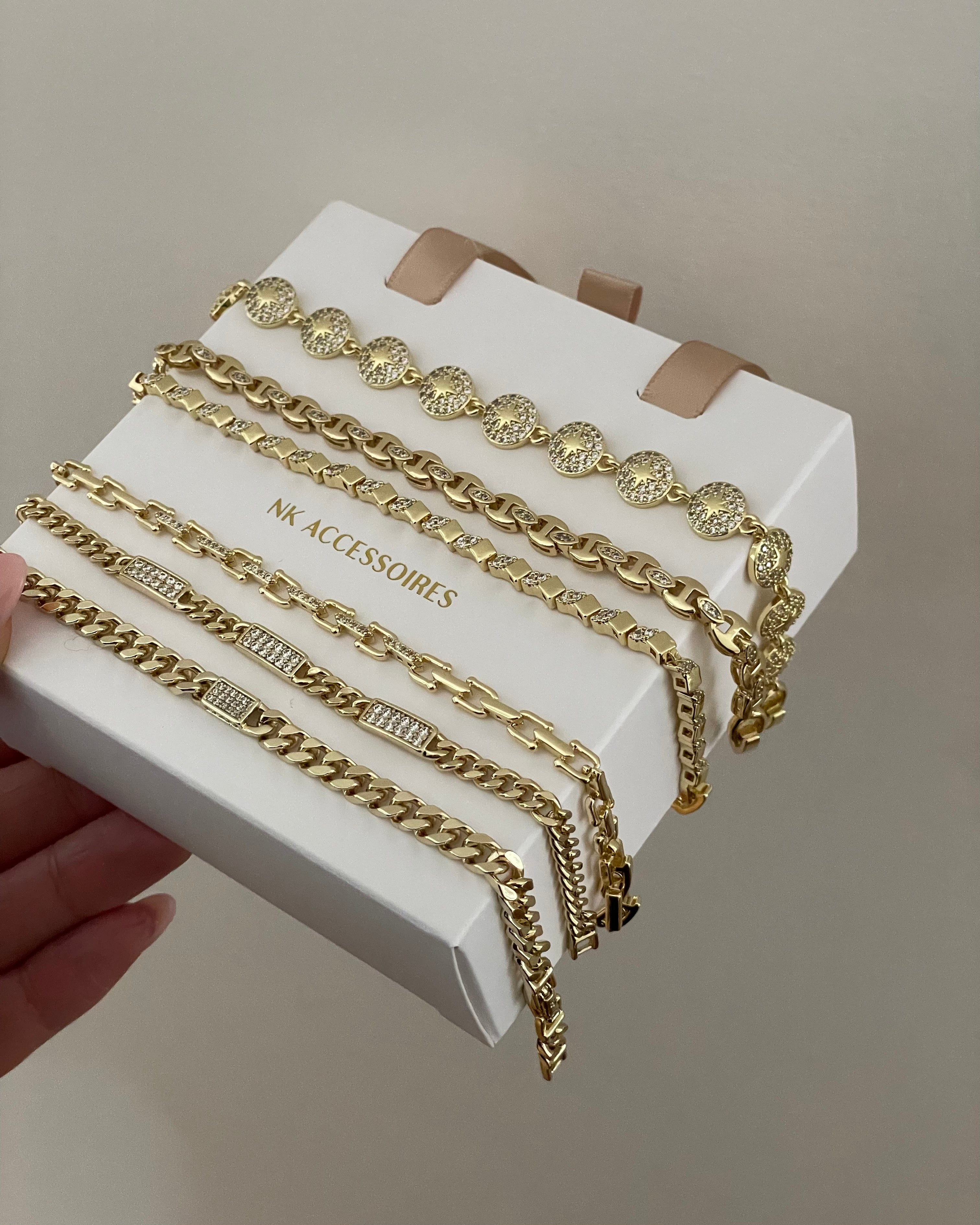 Armband VIP Chain Luxe - 14K vergoldet