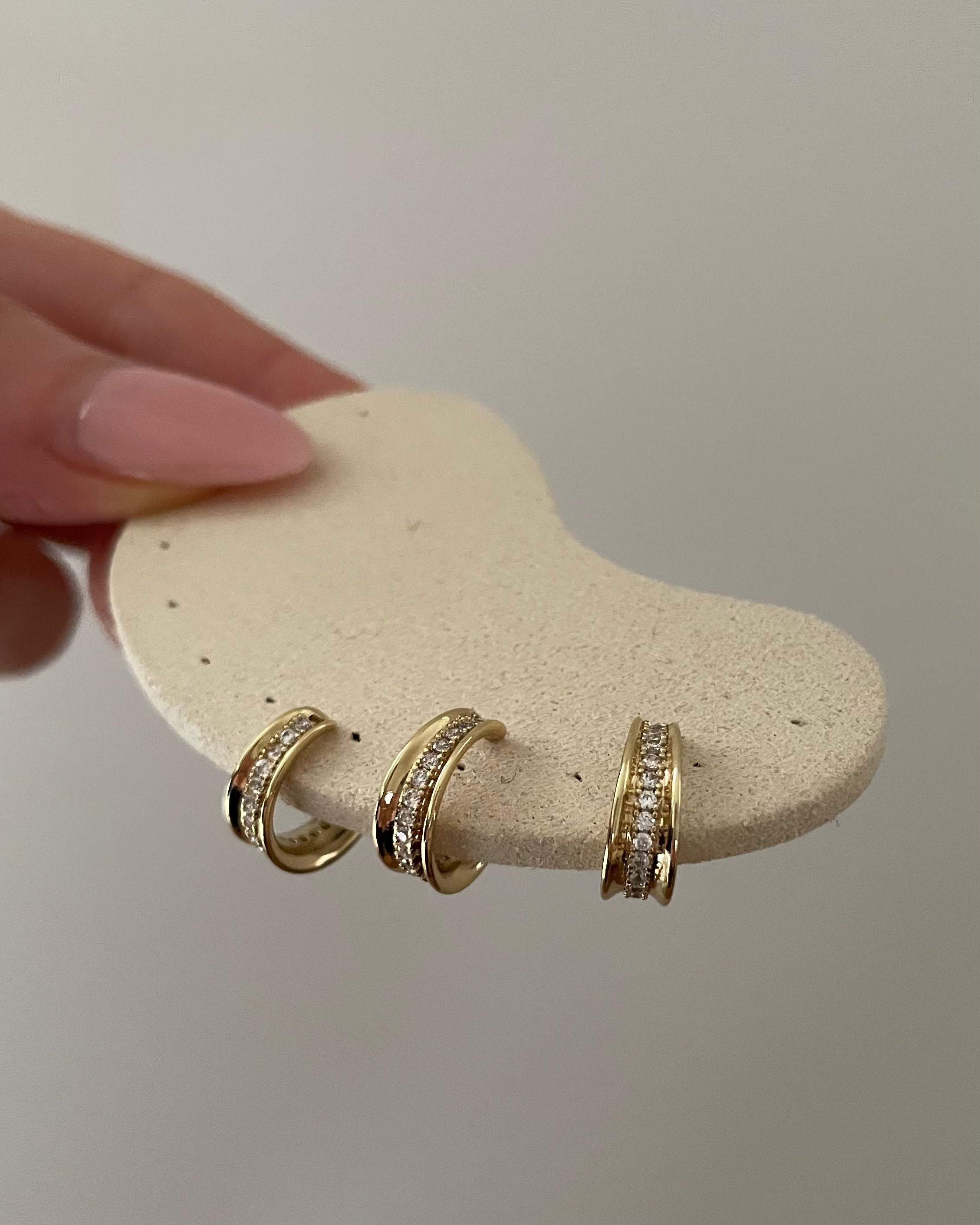 Earcuff Fine Shiny - 14K vergoldet