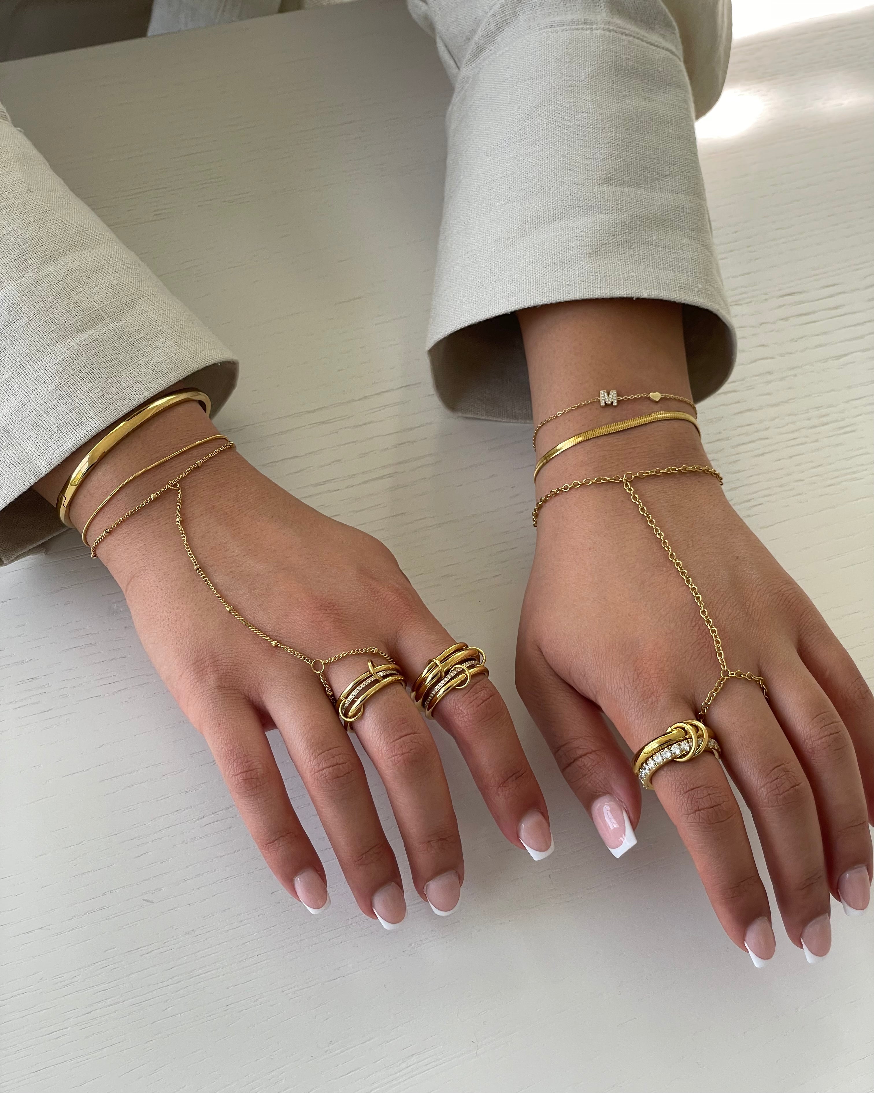 Ring Pave Shine 4'er