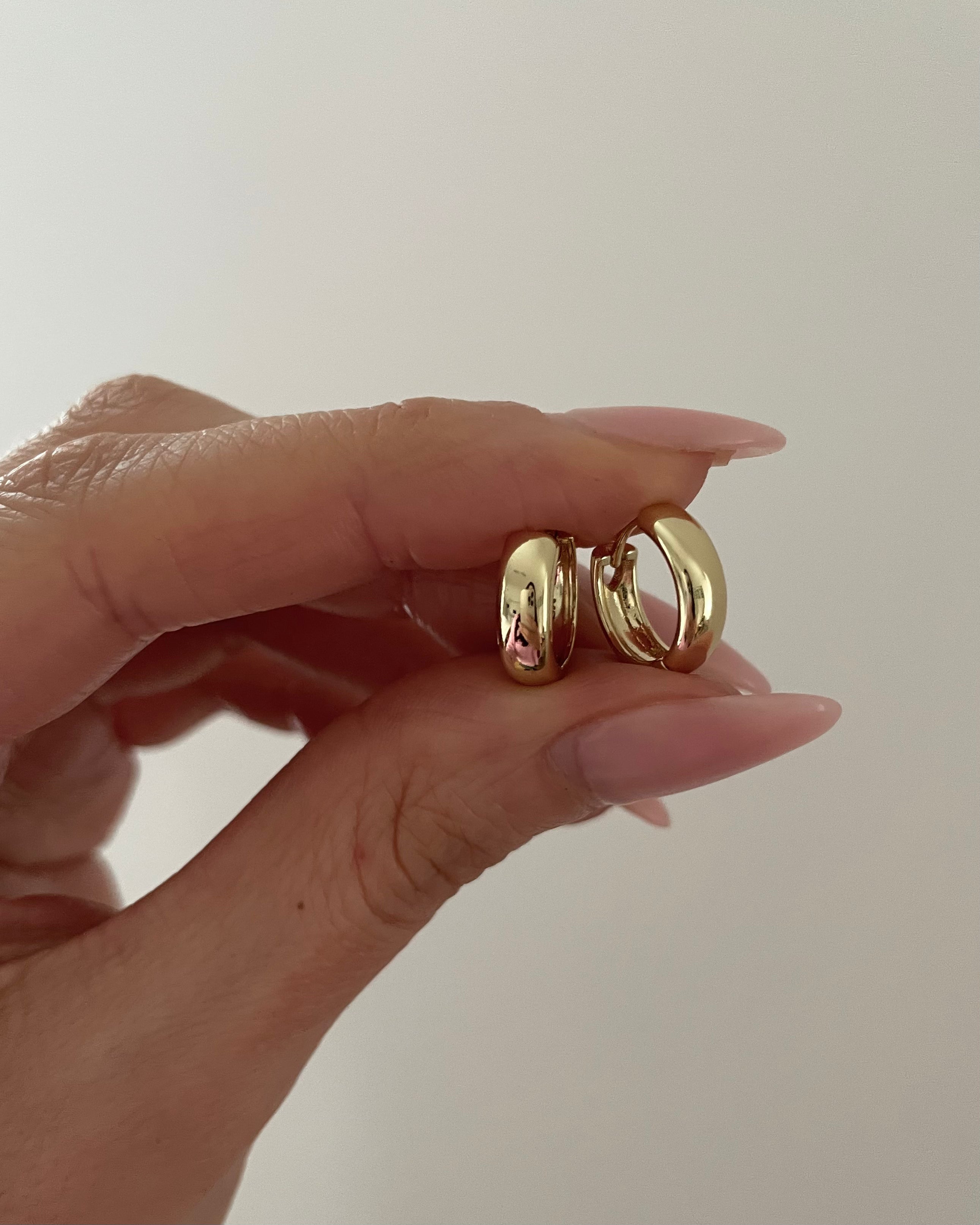 Creolen VIP Classic - 14K vergoldet