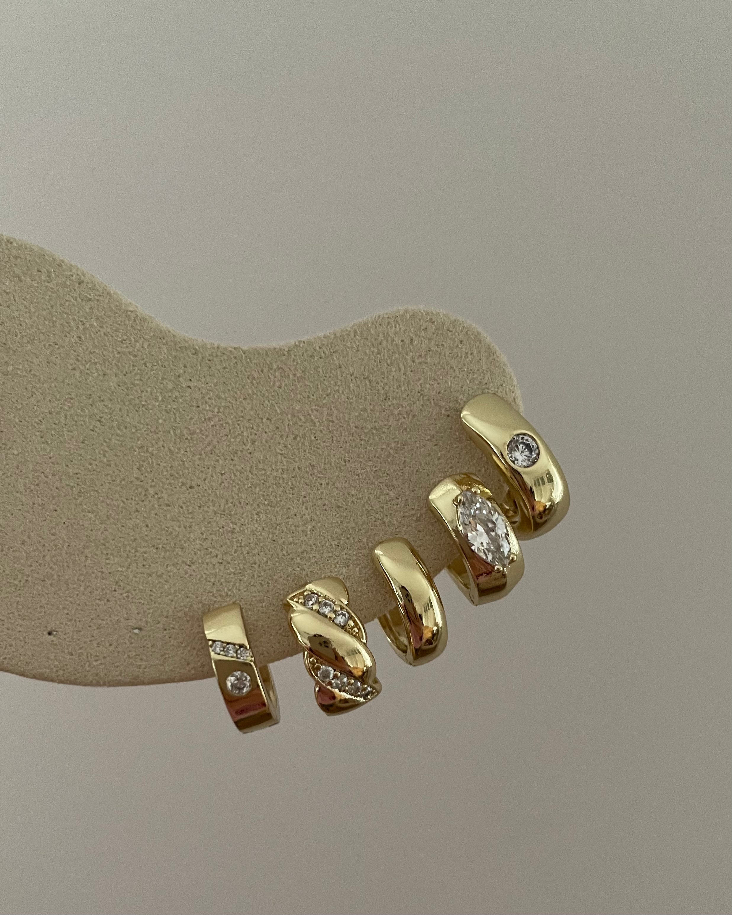 Creolen VIP Classic - 14K vergoldet