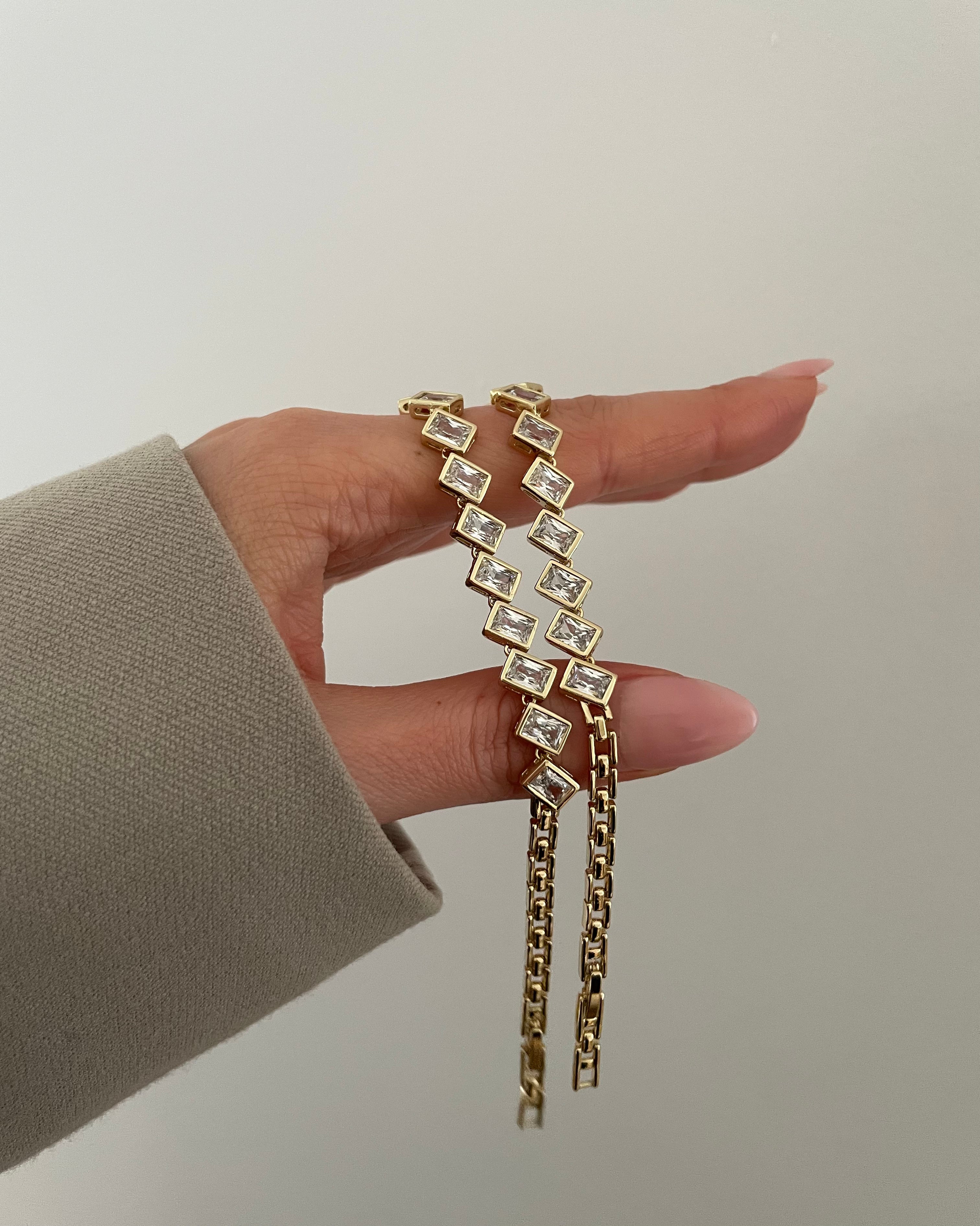 Armband VIP Cubic -14K vergoldet