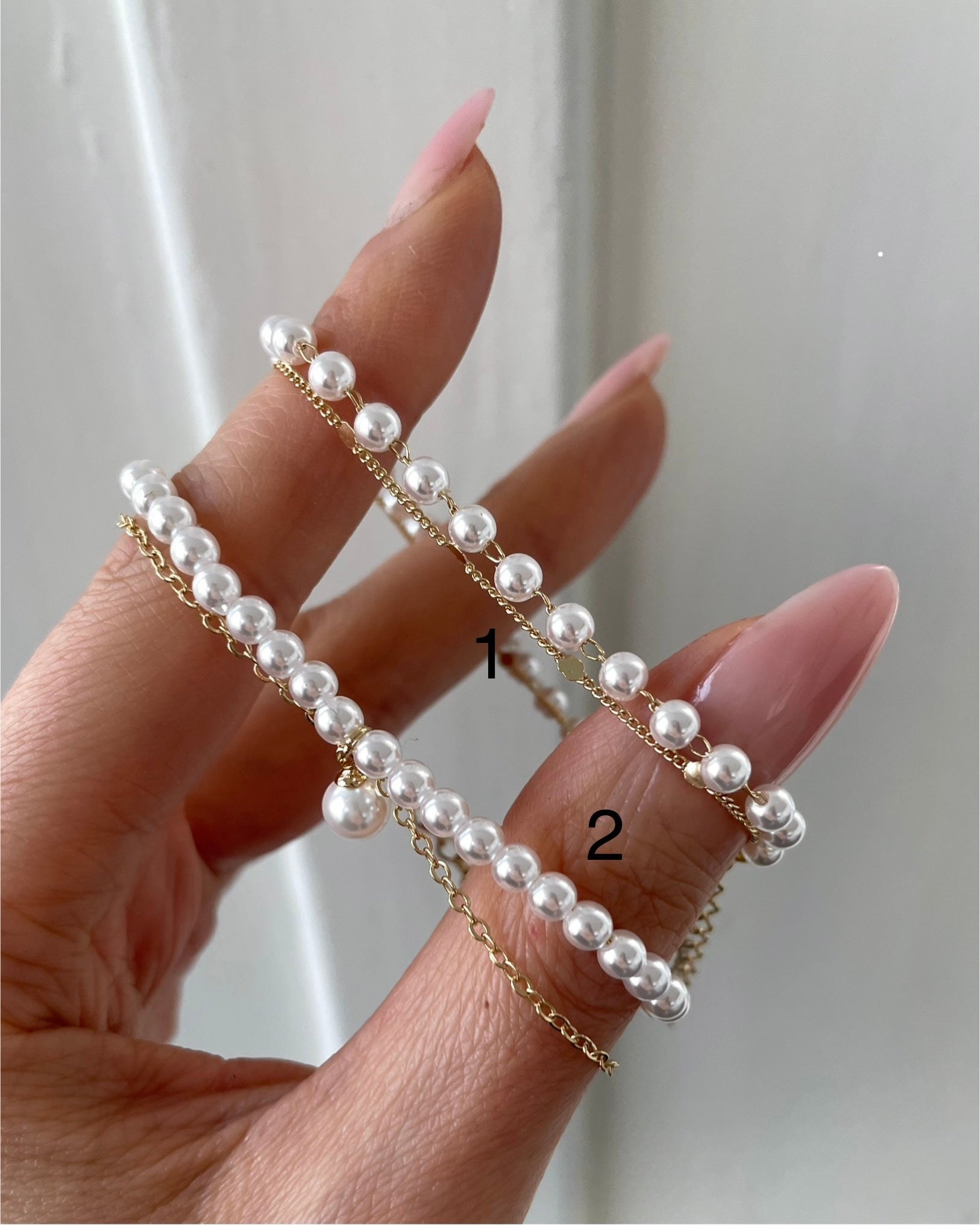 Armband VIP Layer Pearl -14K vergoldet