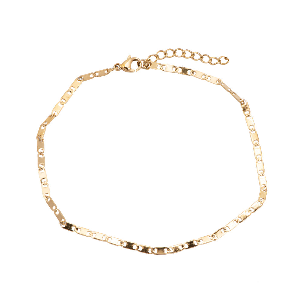 Paslanmaz Çelik Bileklik Zinciri Zarif