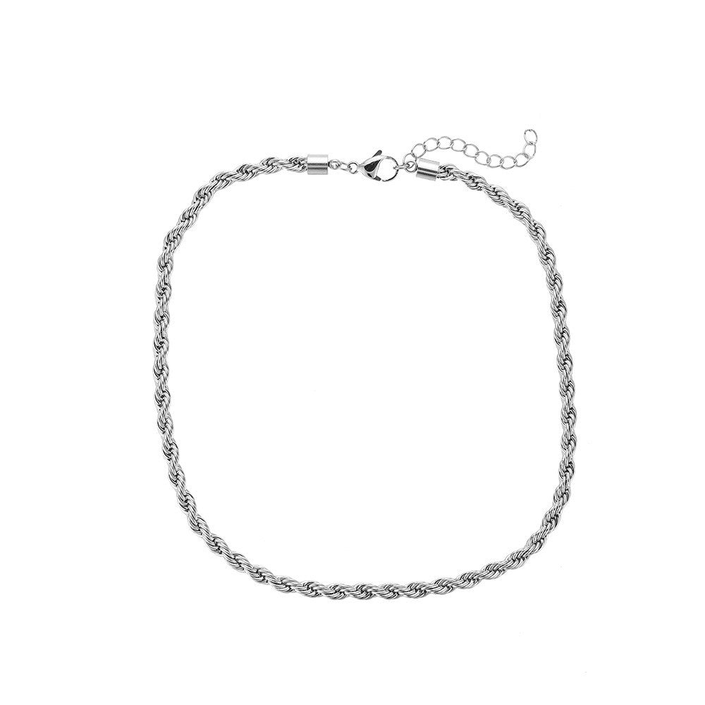 Kette Chain Twist Silber