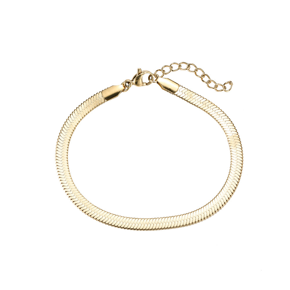 Bilezik Yılan Zincir 0.4cm altın