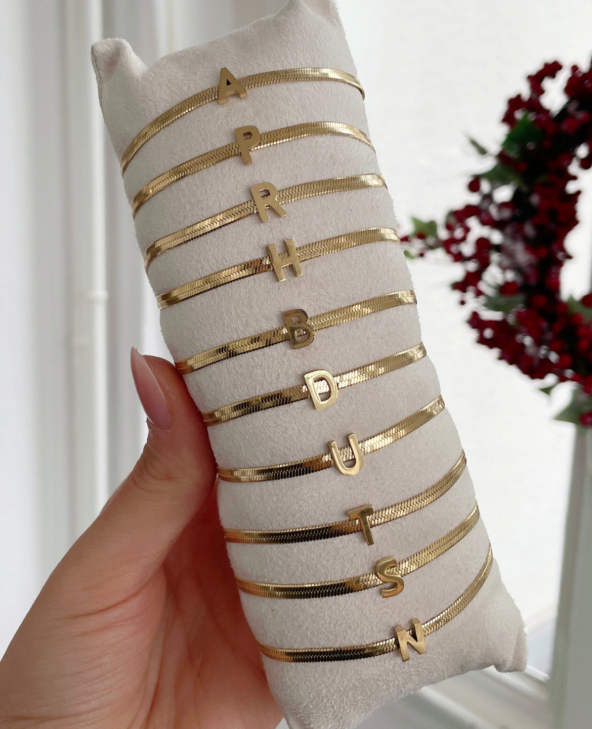 Yılan Alfabesi Altın Bileklik