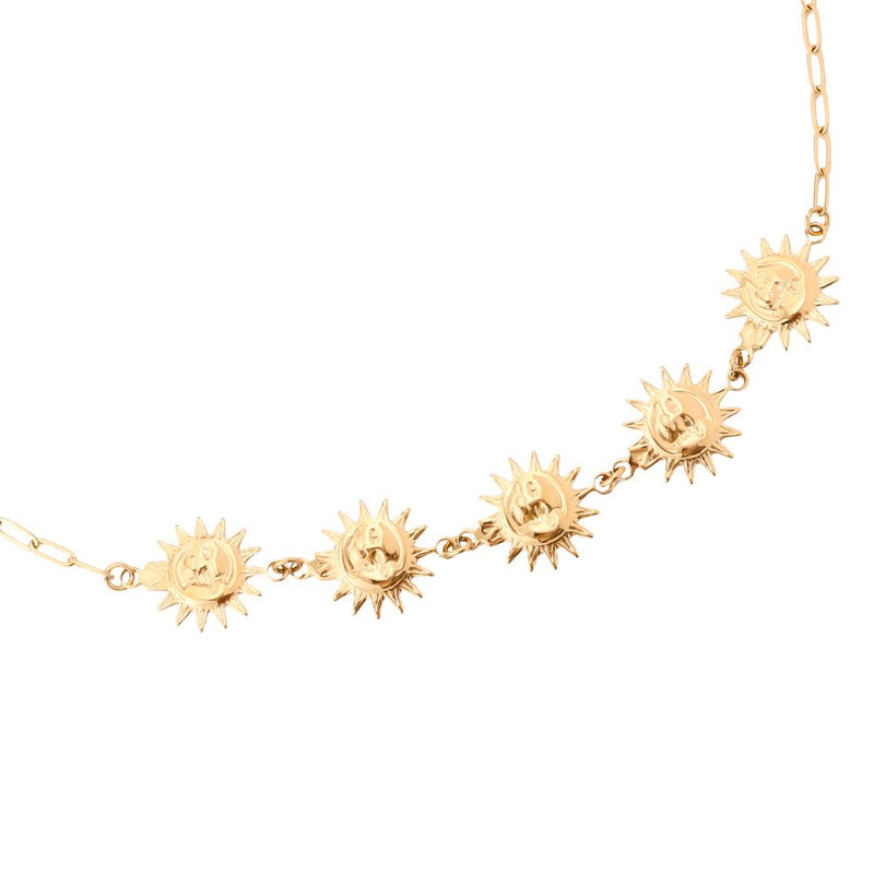 Kette Charm Sun