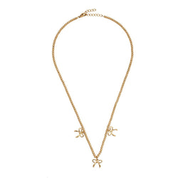 Kette Golden Charm Bow