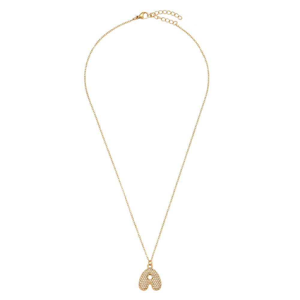 Kette Bubble Letter Diamond