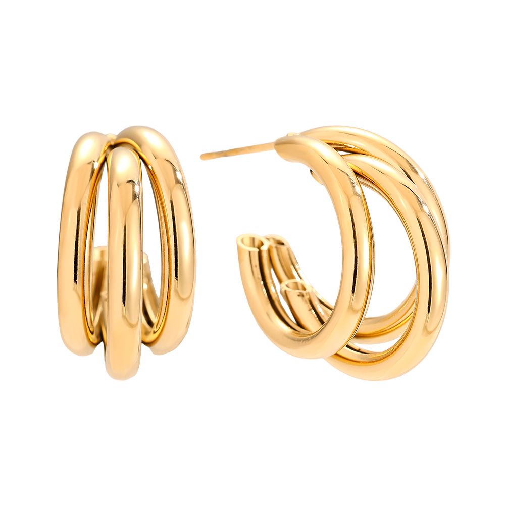 Ohrringe Layer Hoop
