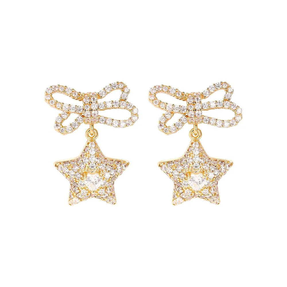 Ohrringe Vip Lux Bow Star - NK Accessoires