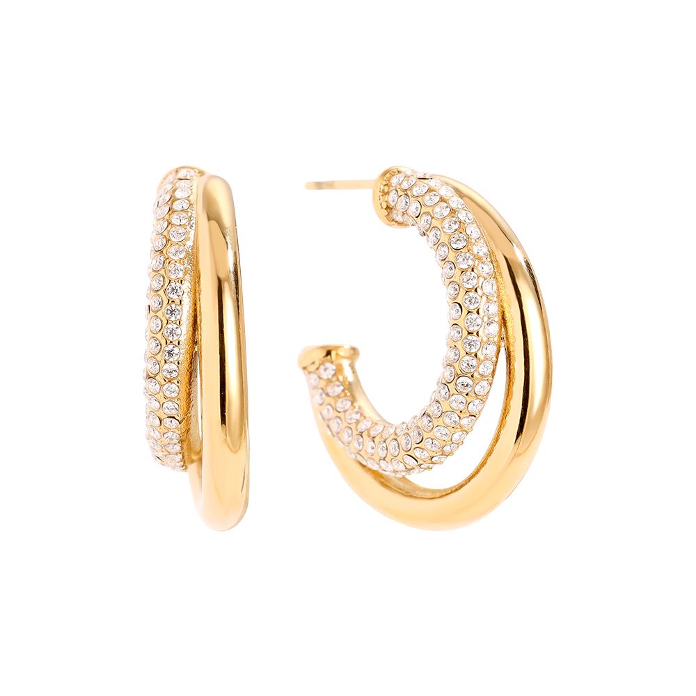 Ohrringe Layer Diamonds