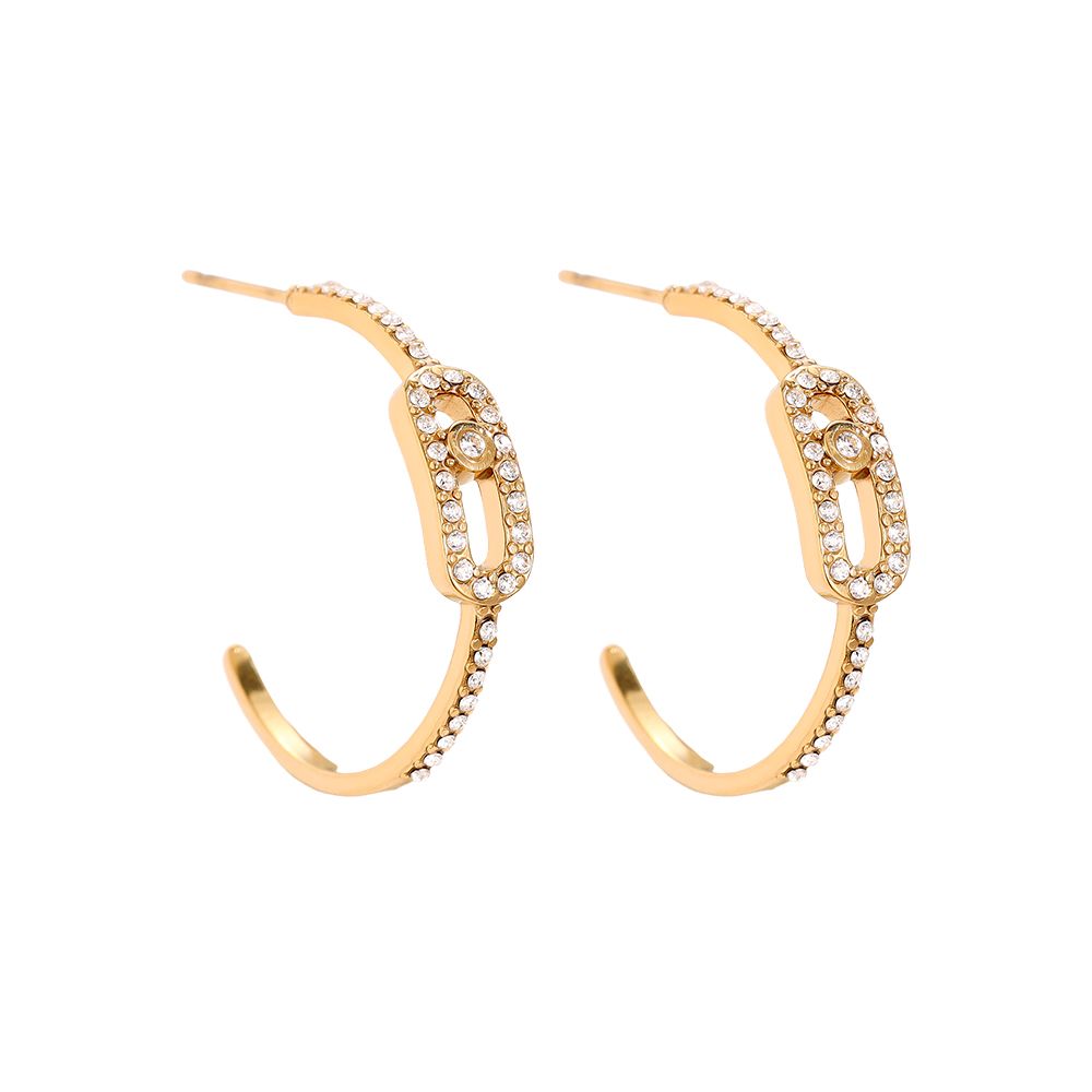 Ohrringe Fine Mireva - 18K vergoldet