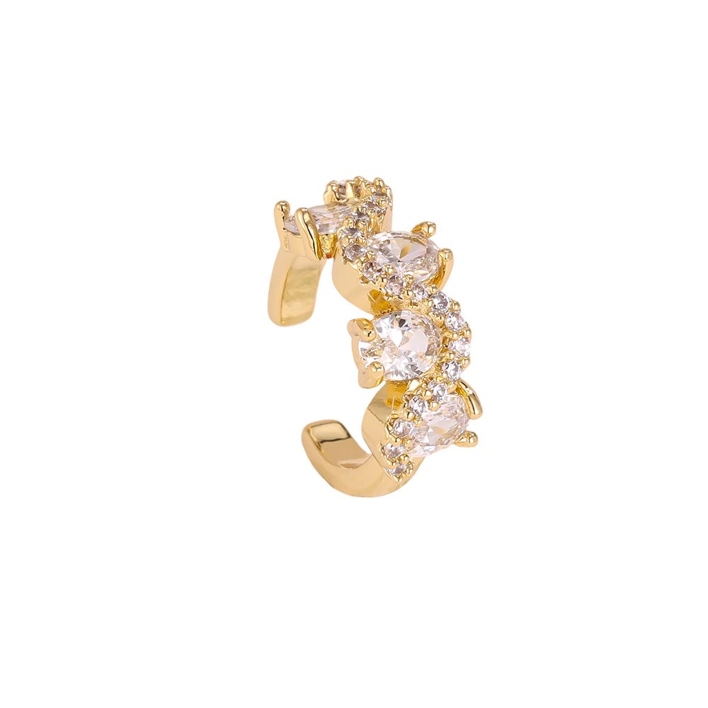 Earcuff VIP Wave Drop -14K vergoldet