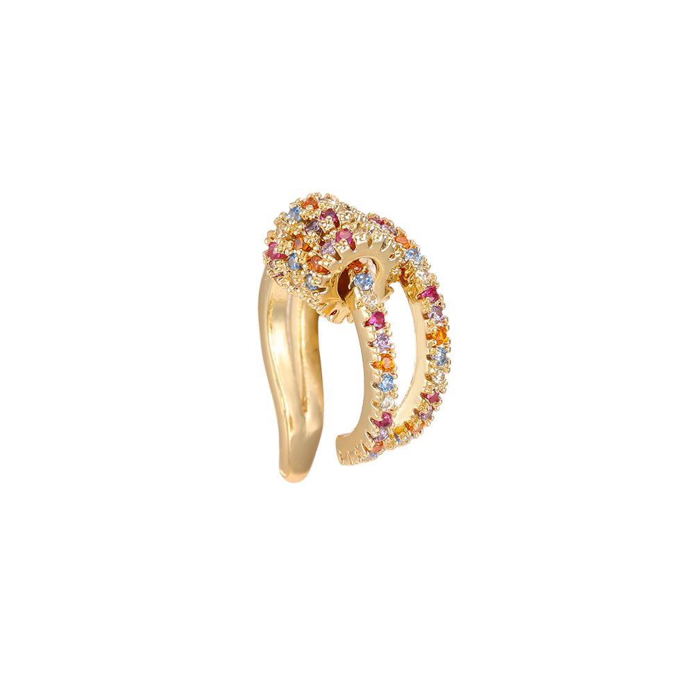 Earcuff Layer Lux -14K vergoldet